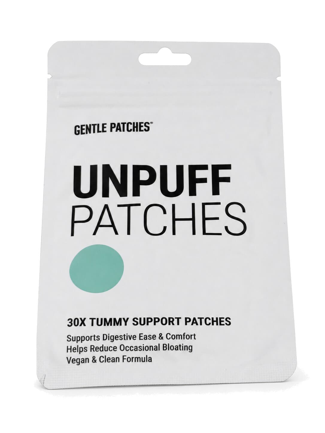 Gentle Patches Unpuff 30 Tummy Support Patches Sealed Exp 2028