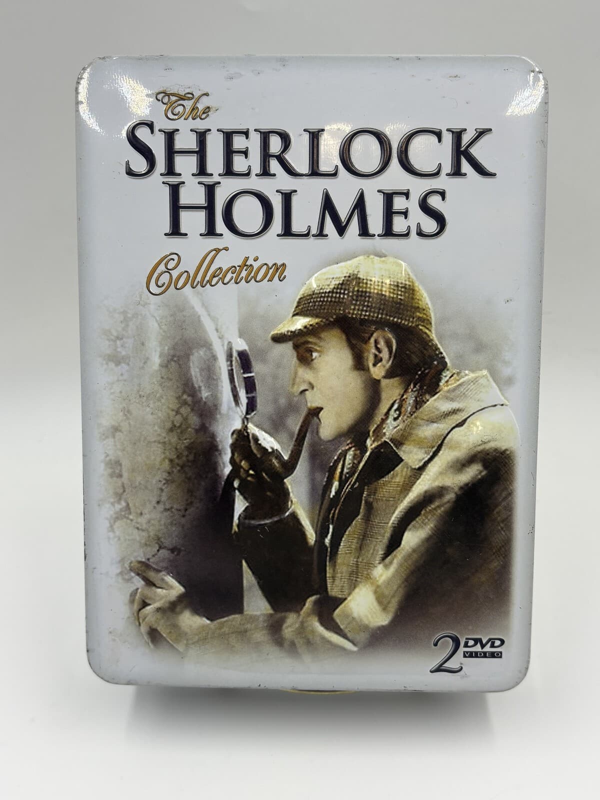 Sherlock Holmes Collection 2-DVD Set Basil Rathbone Metal Tin 2007