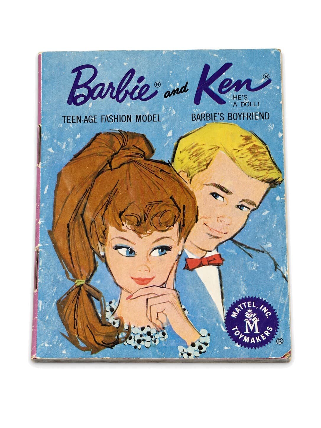 Vintage 1963 Mattel Barbie Exclusive Fashions Book 4 Japan Booklet