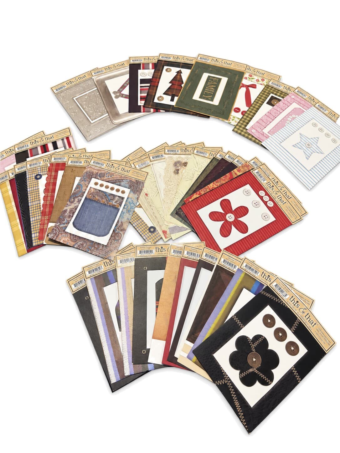 My Mind's Eye This & That Scrapbook Embellishment Lot