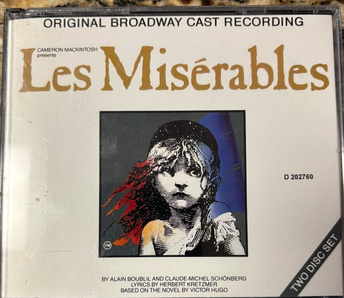 Les Misérables [Original Broadway Cast Recording] by Original Broadway Cast (CD,
