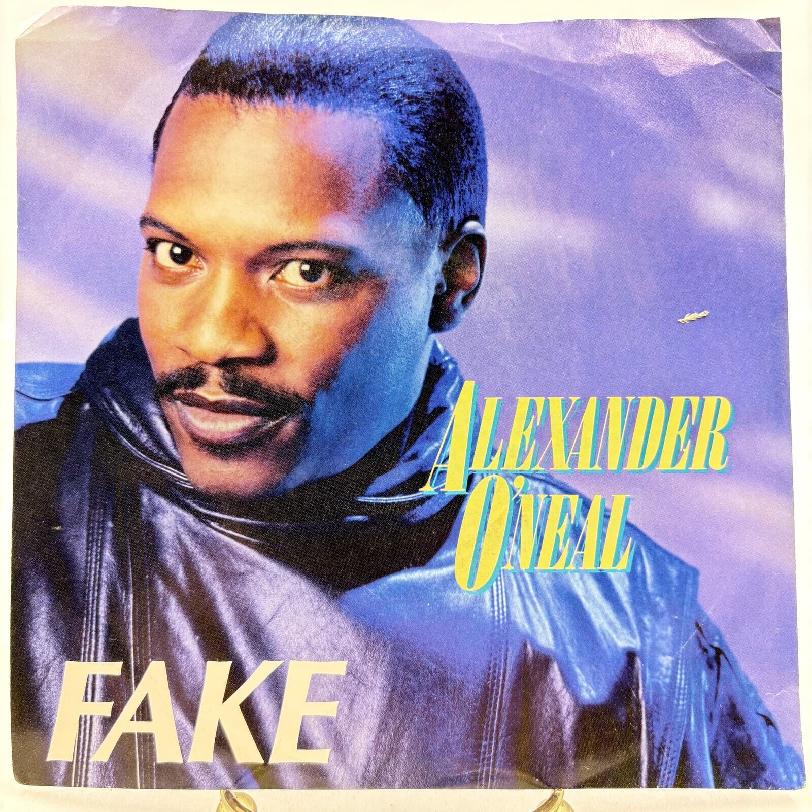 Alexander O'Neal Fake 1987 Tabu ZS4-07100 7in 45 RPM Picture Sleeve