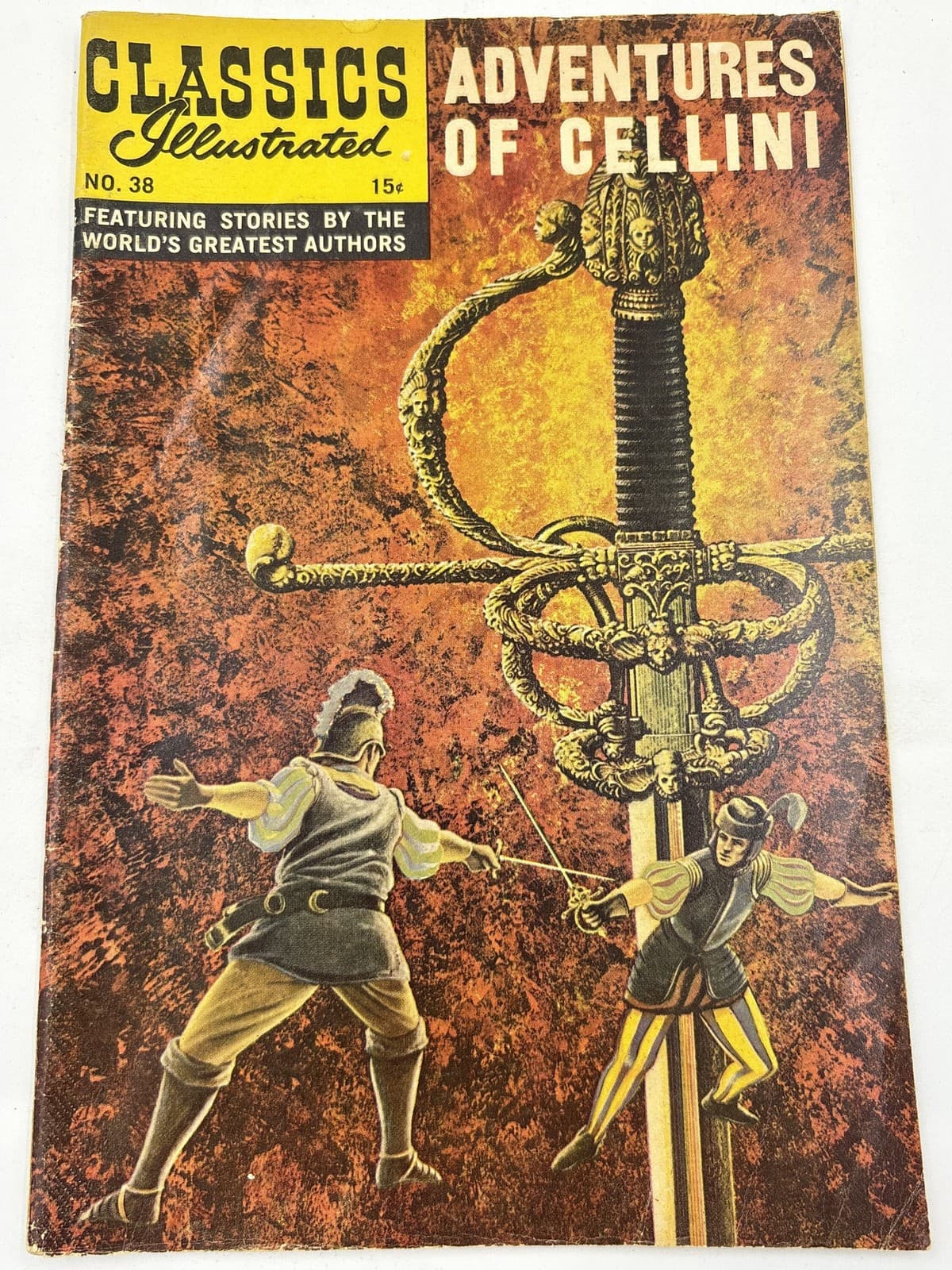 Classics Illustrated #38 Adventures of Cellini 15c Oct 1966 Comic