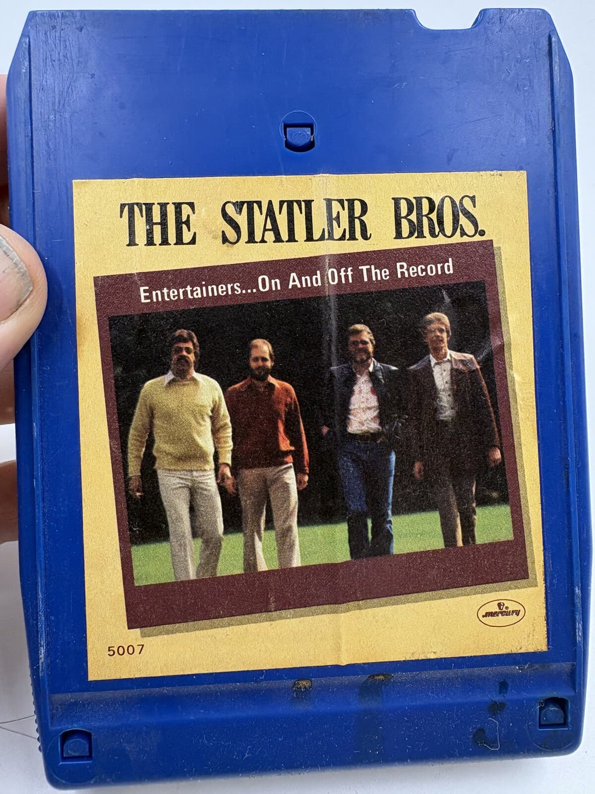 Statler Brothers Entertainers On & Off the Record 1978 8-Track MC8-1-5007