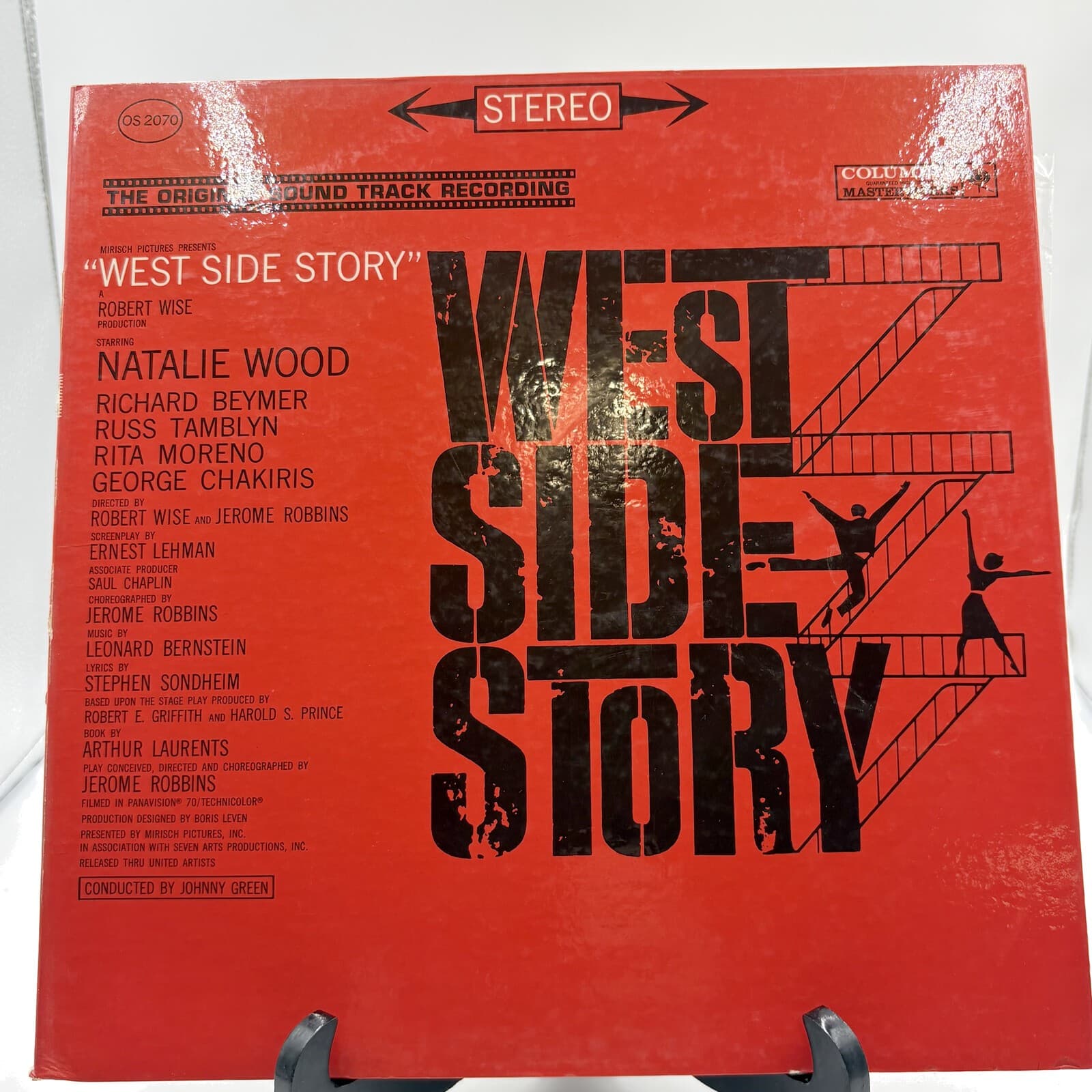 West Side Story Original Soundtrack LP Columbia OS 2070 Stereo Gatefold 1961