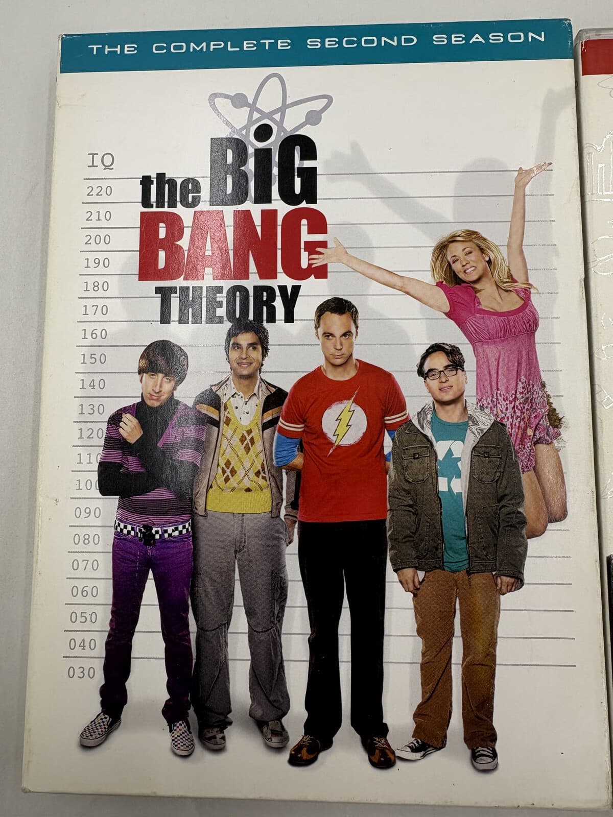 The Big Bang Theory Complete Second Season DVD 4-Disc Set 2009