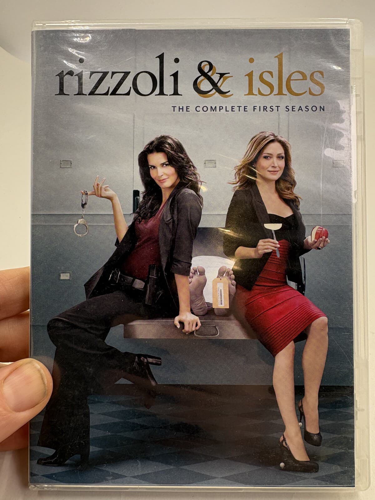 Rizzoli & Isles Complete First Season DVD 3-Disc Set Angie Harmon