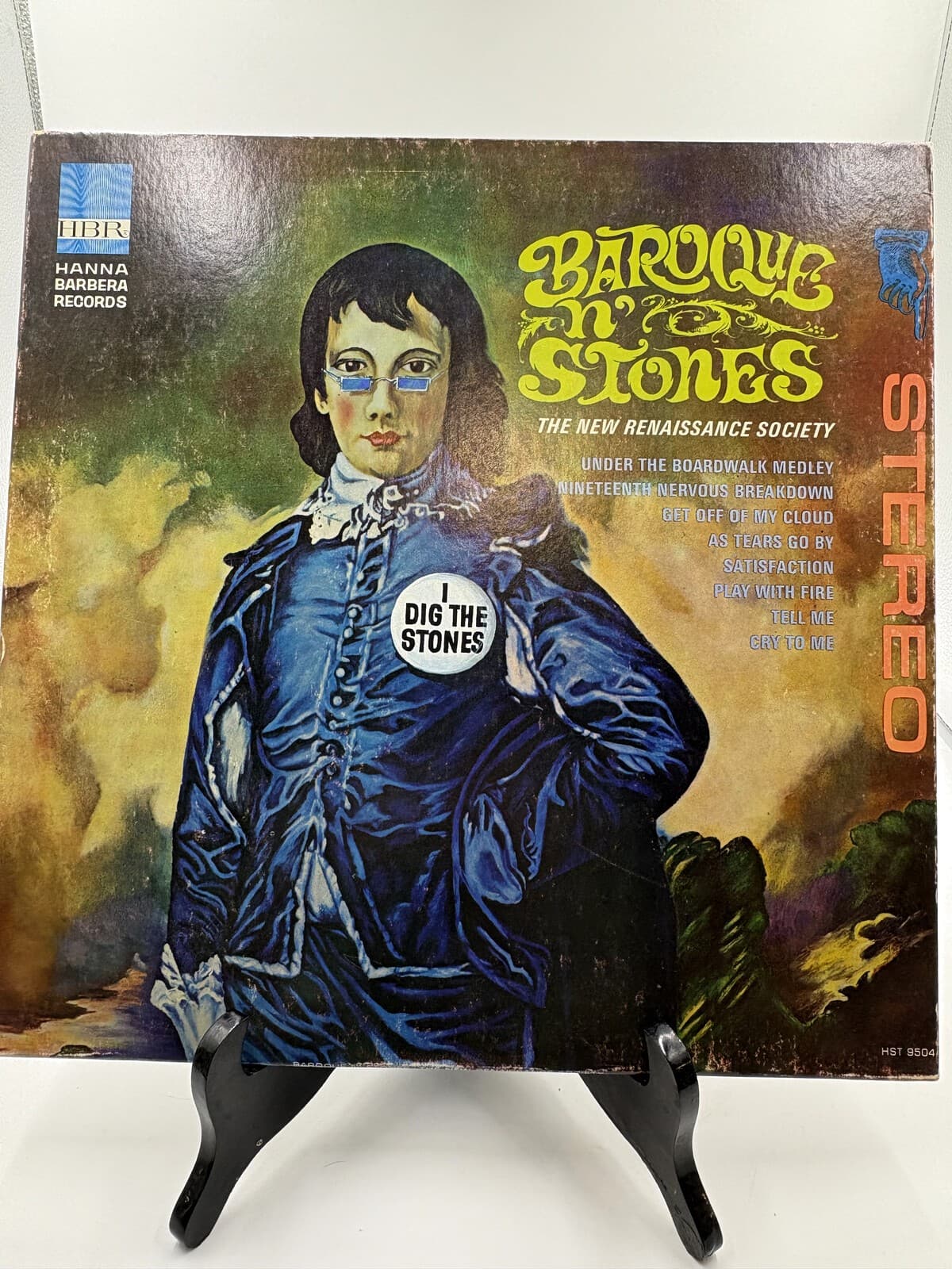 New Renaissance Society Baroque 'N' Stones LP HBR HST-9504 1966 Stereo