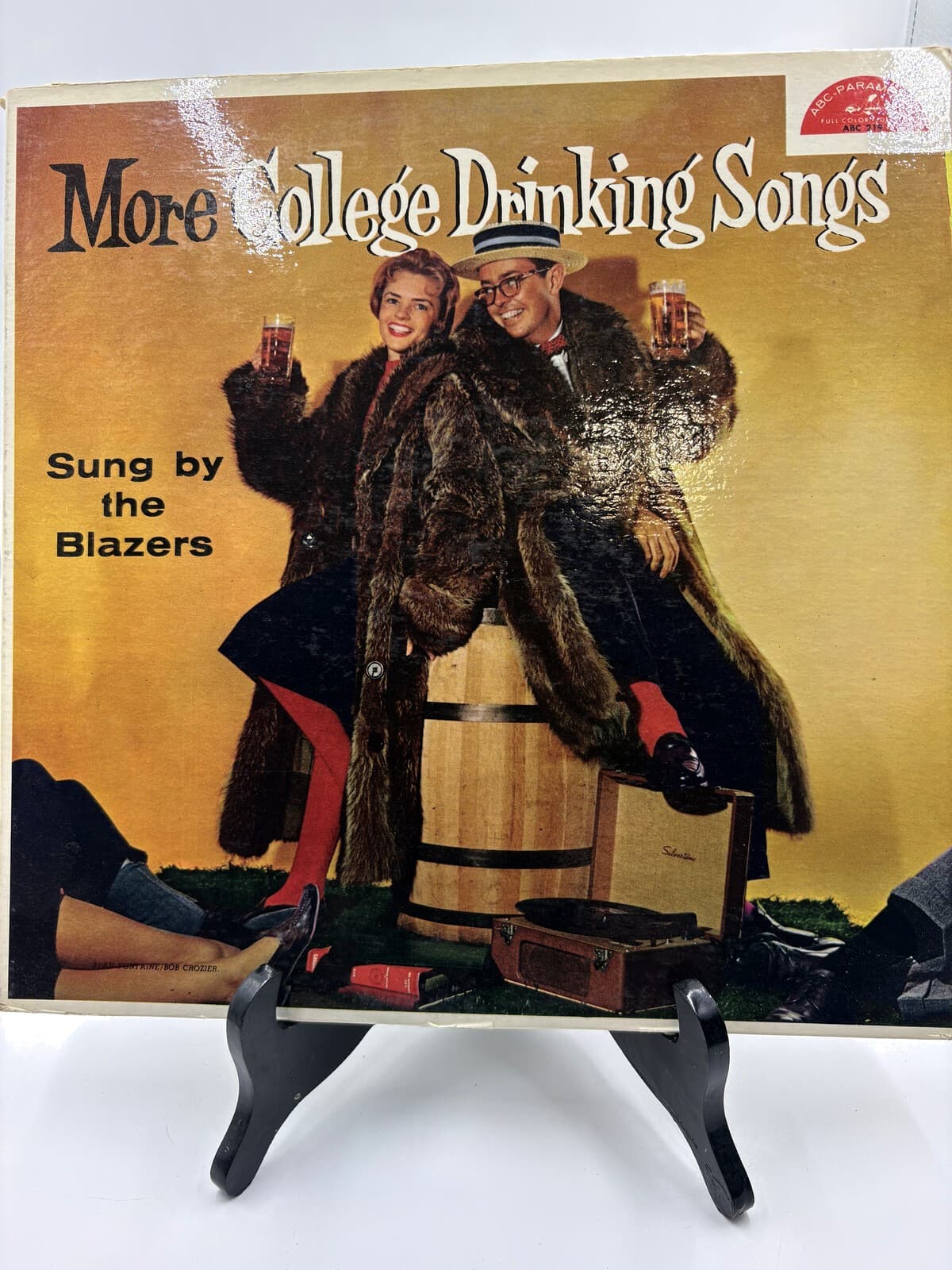 The Blazers More College Drinking Songs Mono LP ABC-Paramount ABC-219 1958