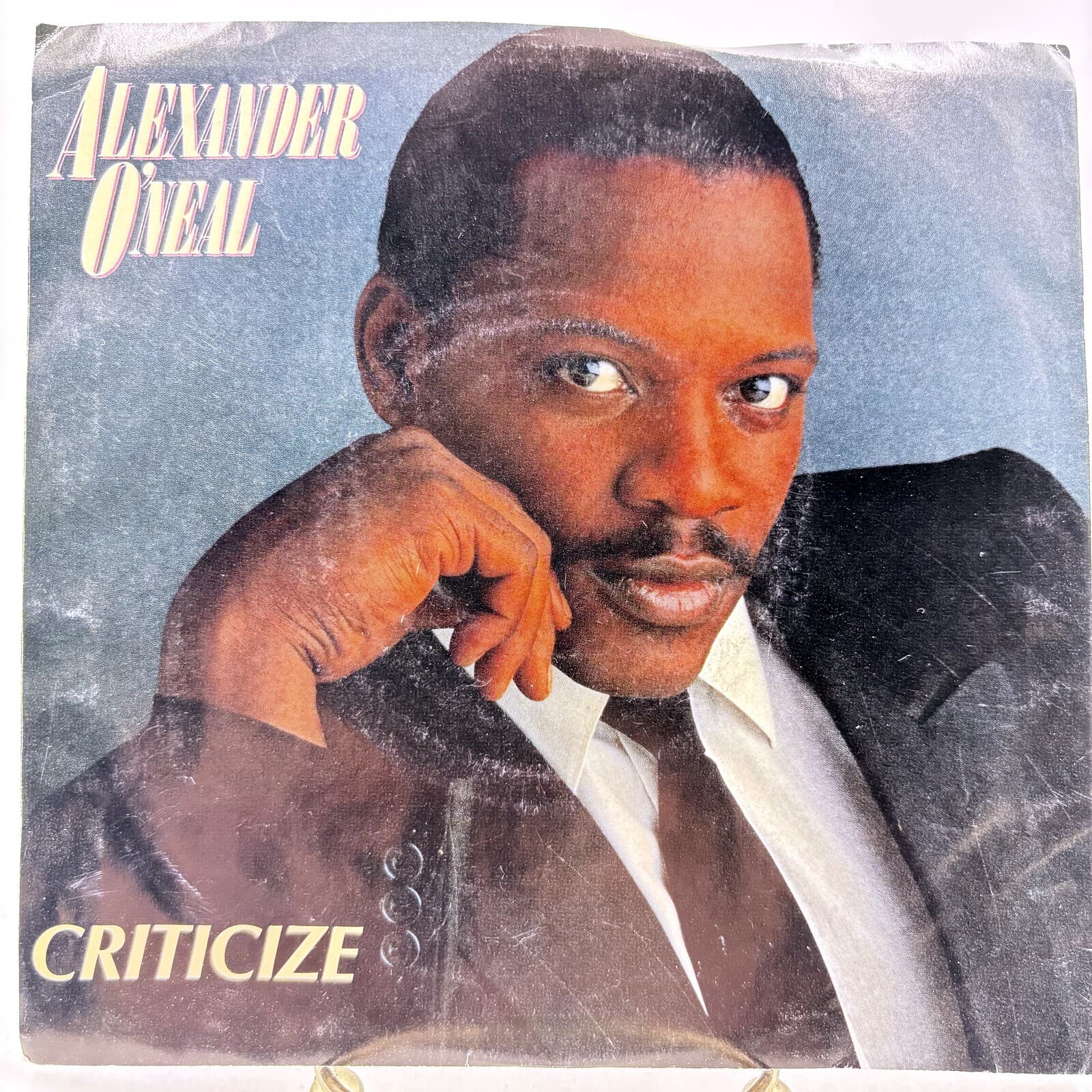 Alexander O'Neal Criticize 1987 Tabu ZS4-07600 7" 45 RPM Vinyl Single