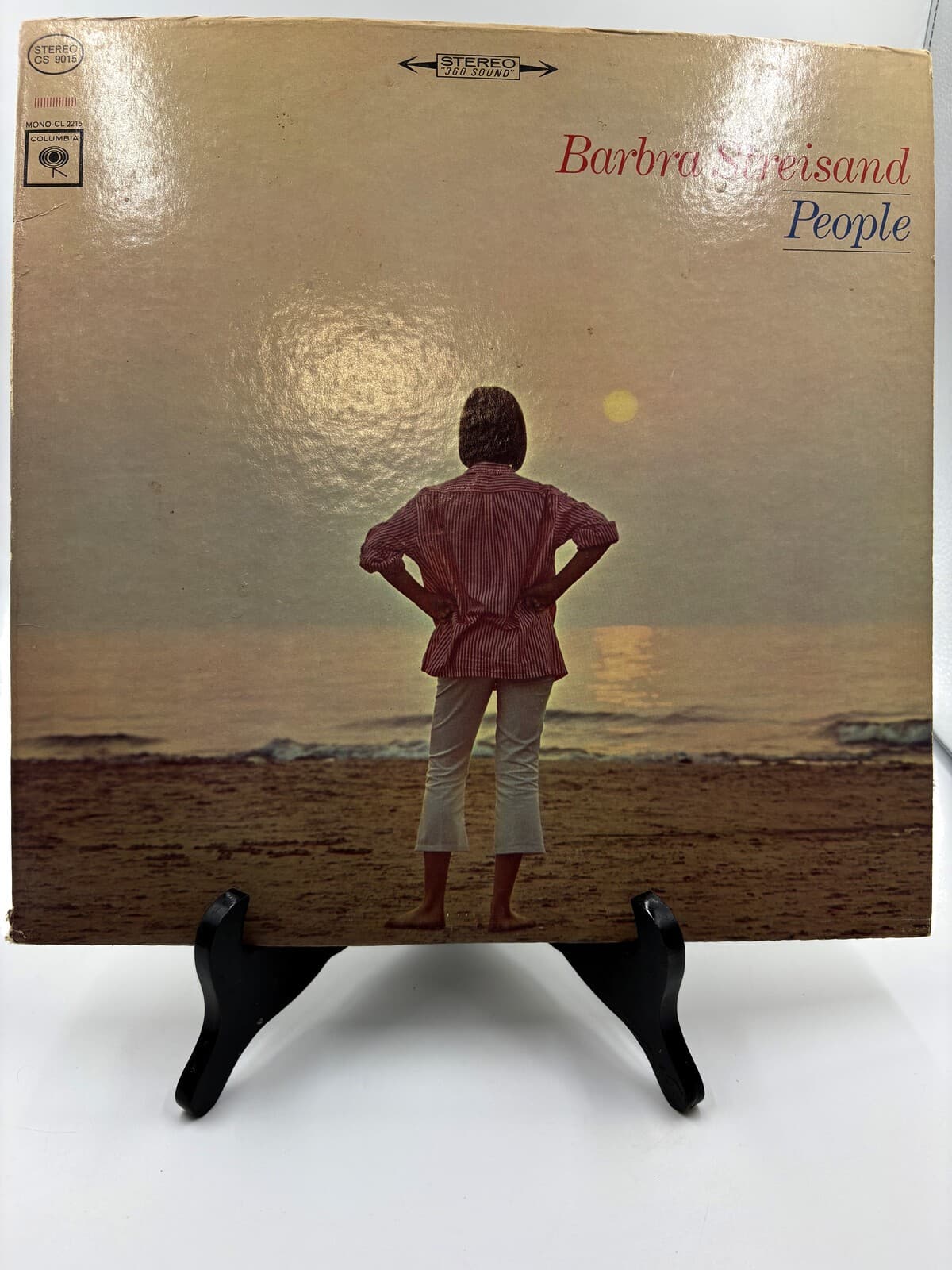 Barbra Streisand People LP Columbia CS 9015 Stereo 2-Eye Vinyl