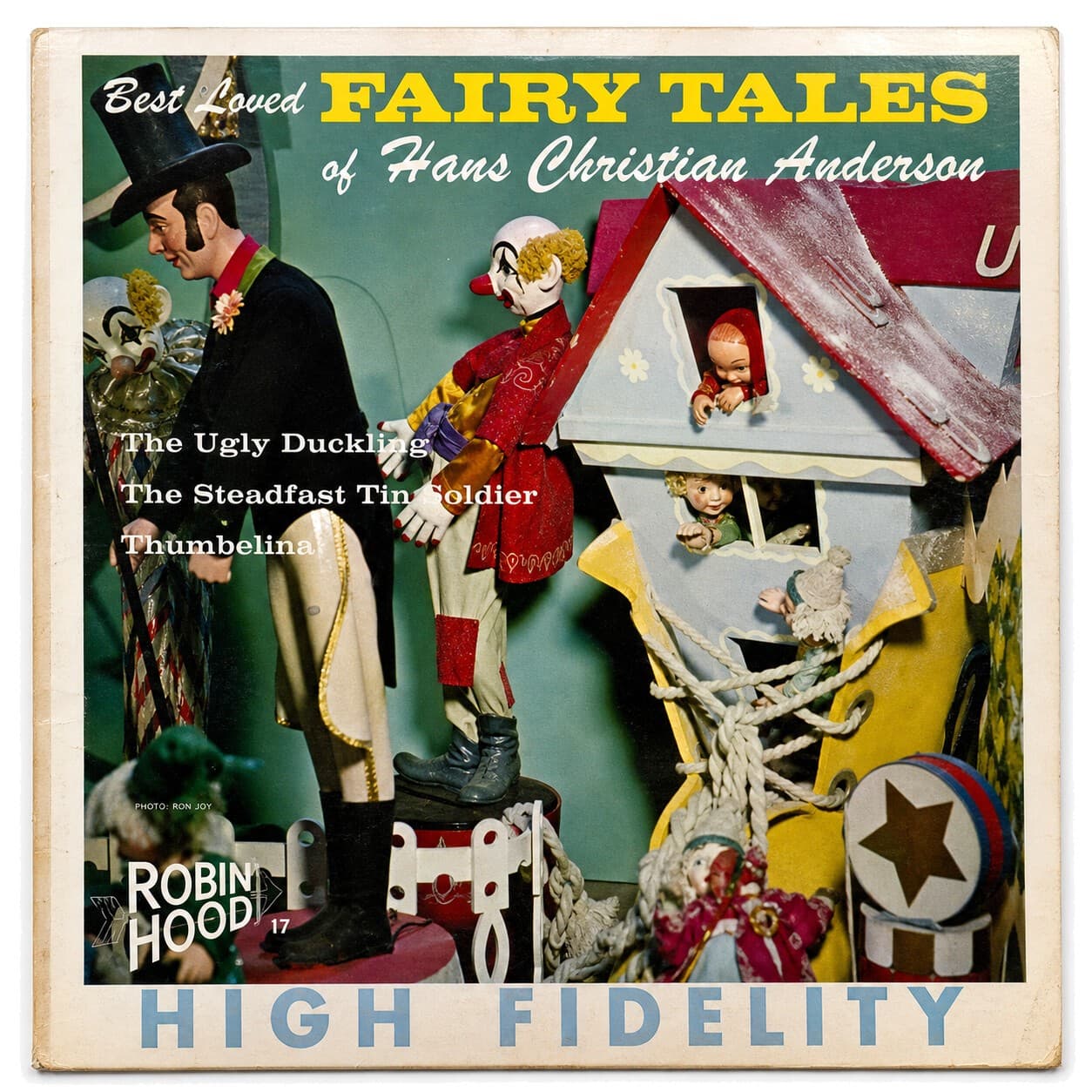 Robin Hood RH17 Best Loved Fairy Tales Hans Christian Andersen LP Hi-Fi