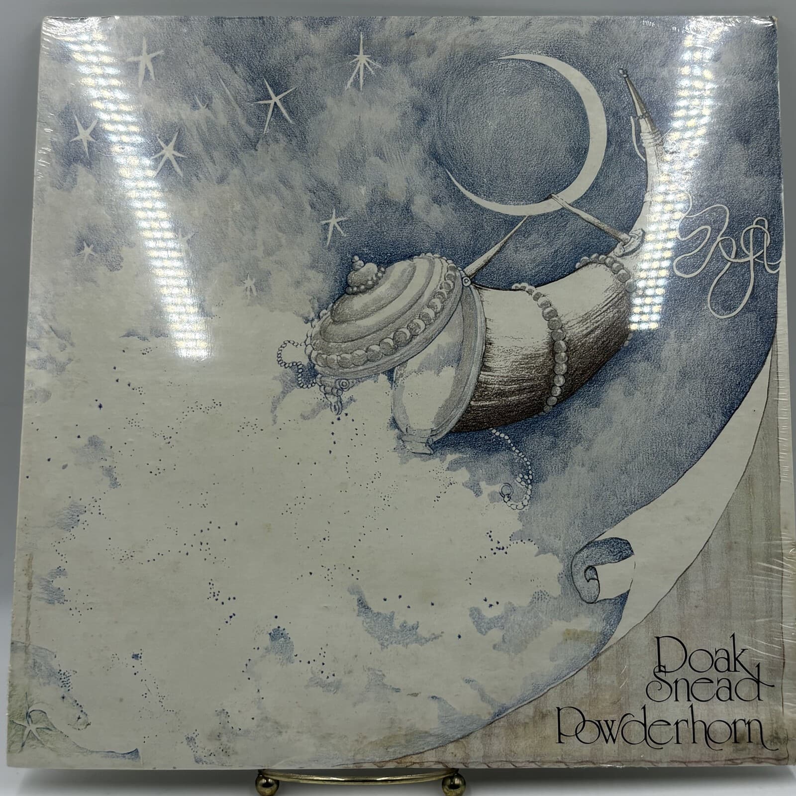 Doak Snead Powderhorn LP Sealed Hearsay 1978 Texas Country Vinyl