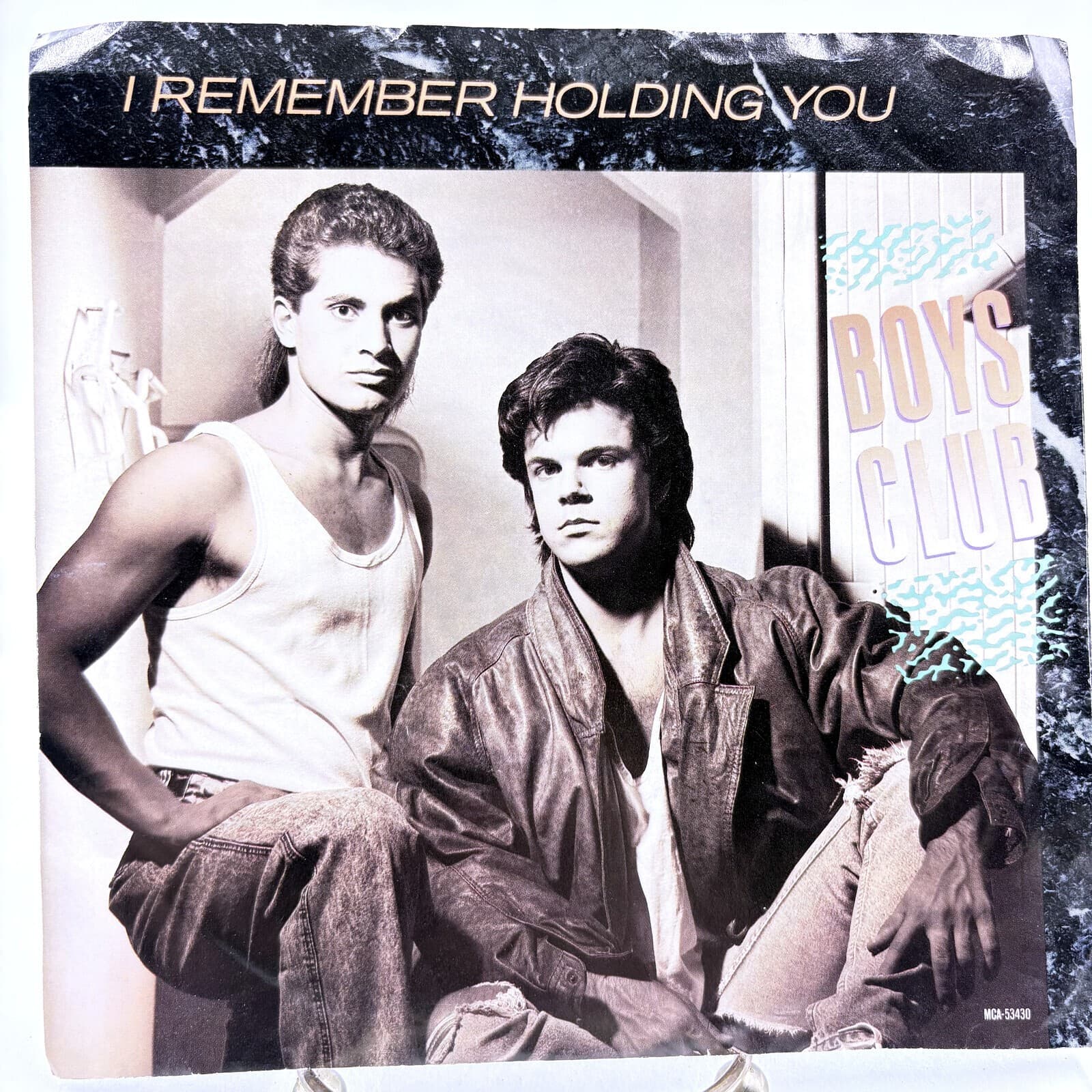 Boys Club I Remember Holding You 7in 45 RPM Promo MCA-53430 1988