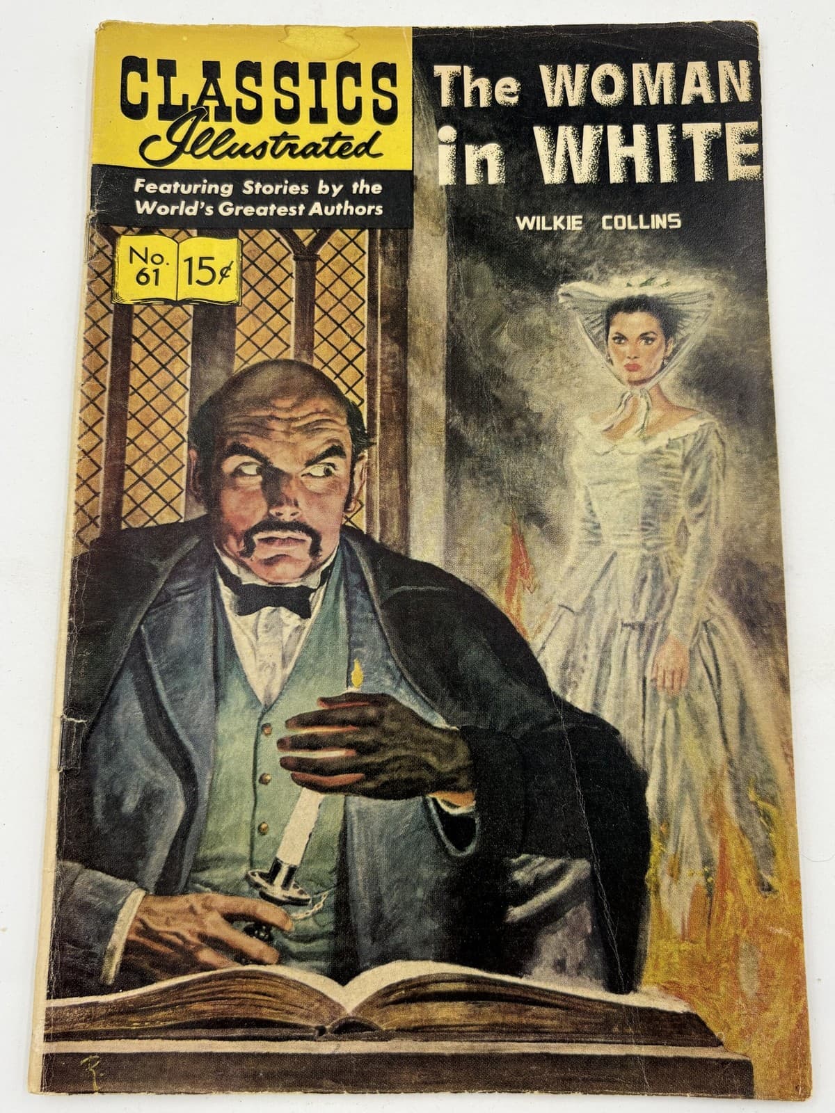 Classics Illustrated #61 The Woman in White 15c Vintage Comic