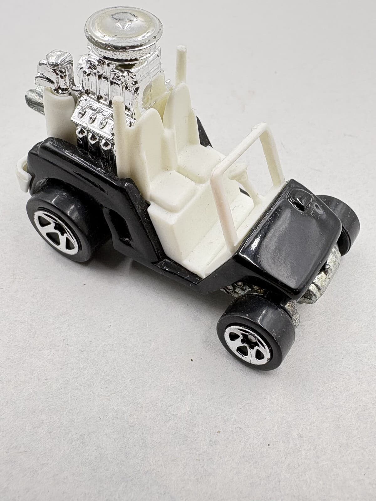 Hot Wheels Tee'd Off 2000 Secret Code #047 Black Golf Cart Incomplete