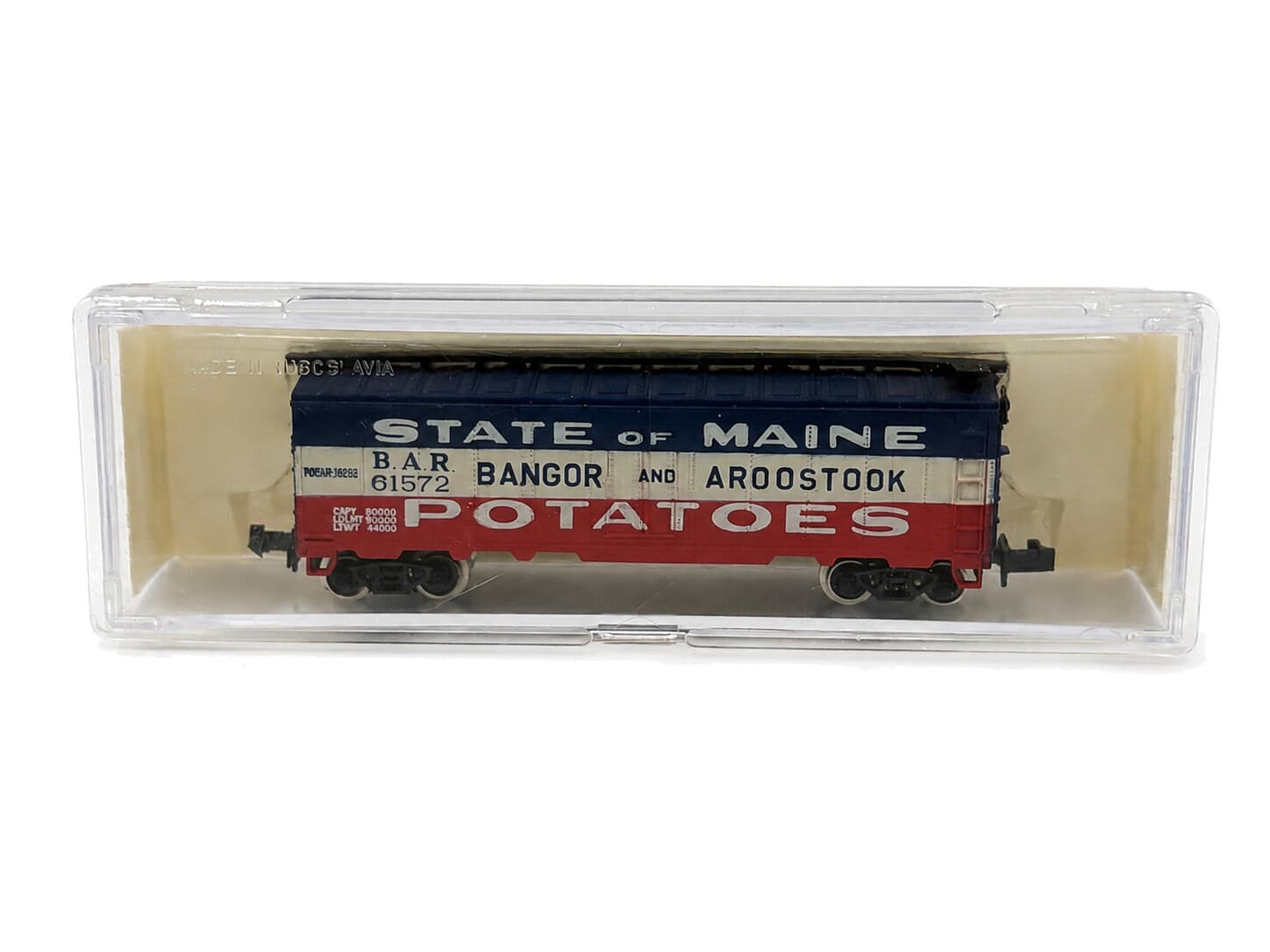 Model Power 3403 N Scale BAR 61572 State of Maine Potatoes 40' Reefer