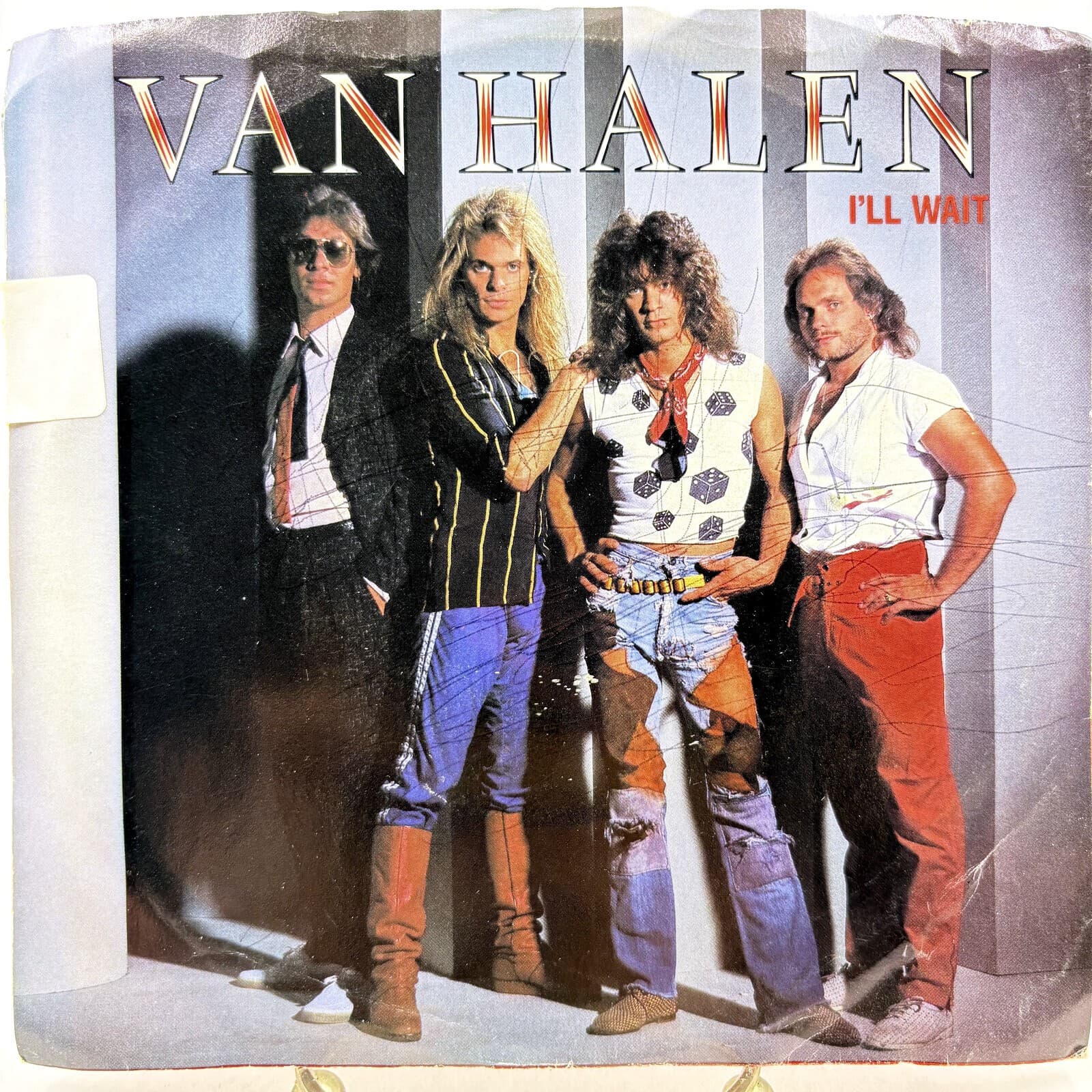 Van Halen I'll Wait 1984 Promo 7in 45 RPM Vinyl Warner 7-29307