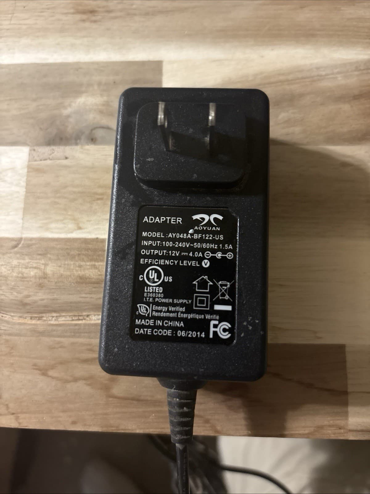 AC/DC Adapter For Model AY030A-BF122-US Fit Insignia Dynex 19 LED TV Power Cord