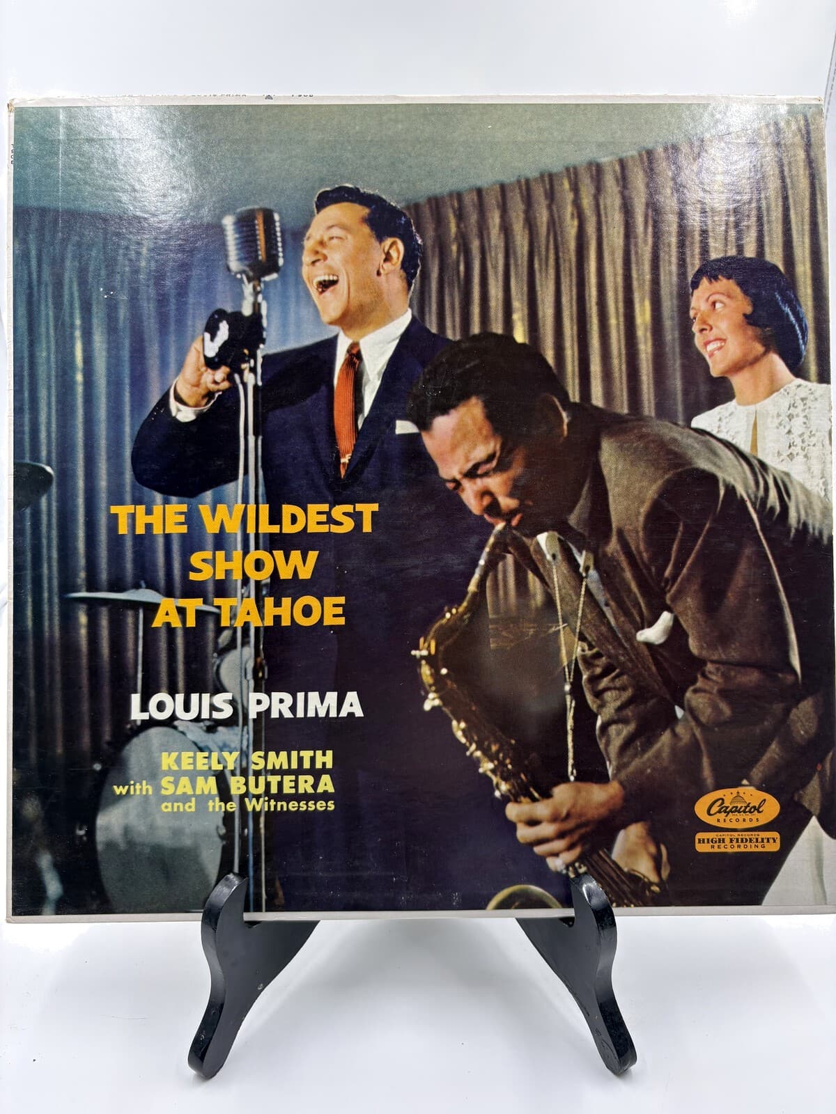 Louis Prima Keely Smith The Wildest Show at Tahoe LP Capitol T-908 Mono 1957