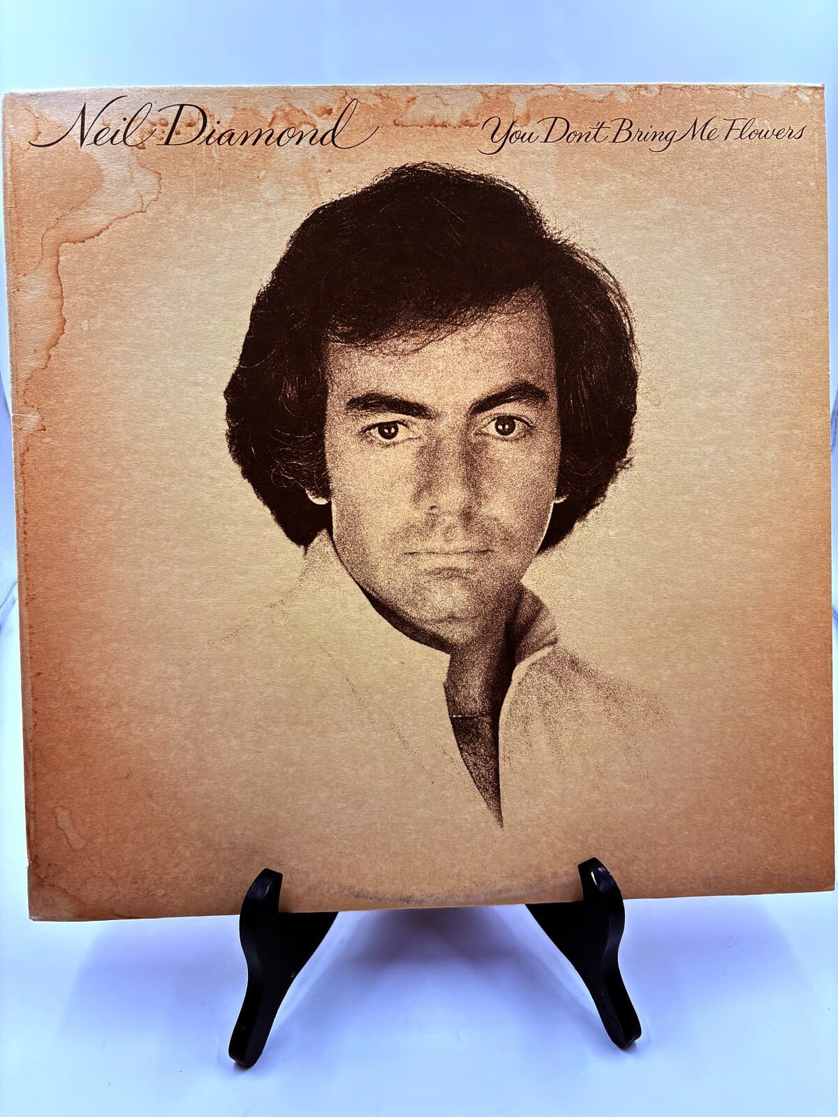Neil Diamond You Don't Bring Me Flowers 1978 Columbia FC 35625 LP Vinyl