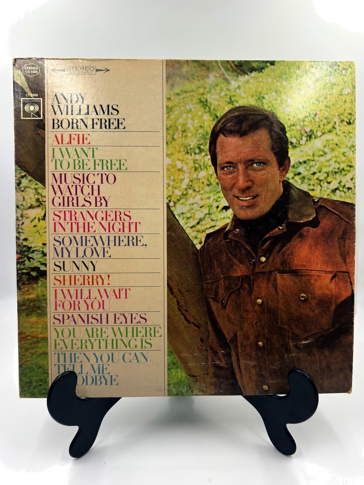 Andy Williams Born Free LP Columbia CS 9480 Stereo 1967 Vinyl