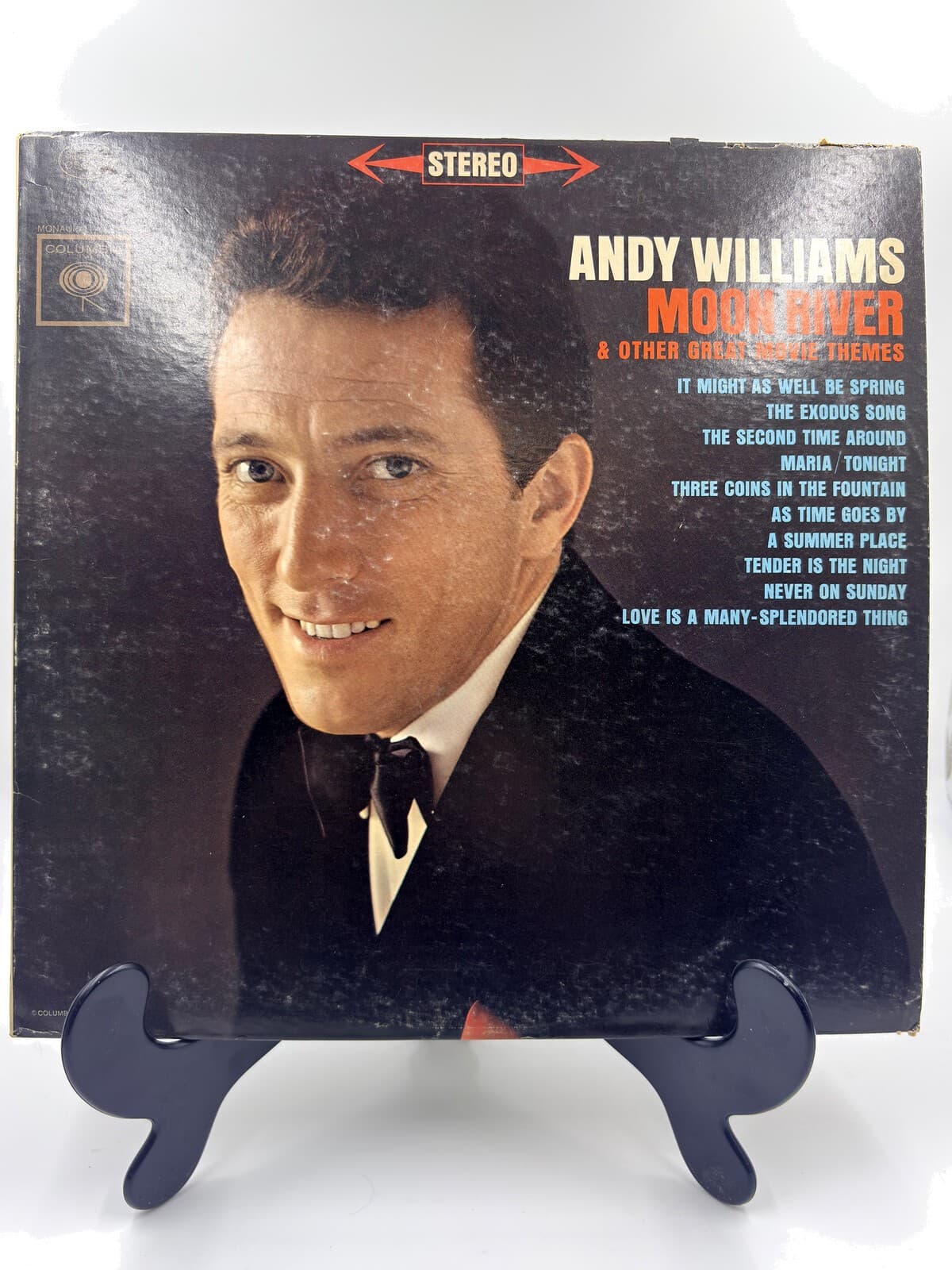 Andy Williams Moon River & Other Great Movie Themes Columbia Stereo LP CS 8609