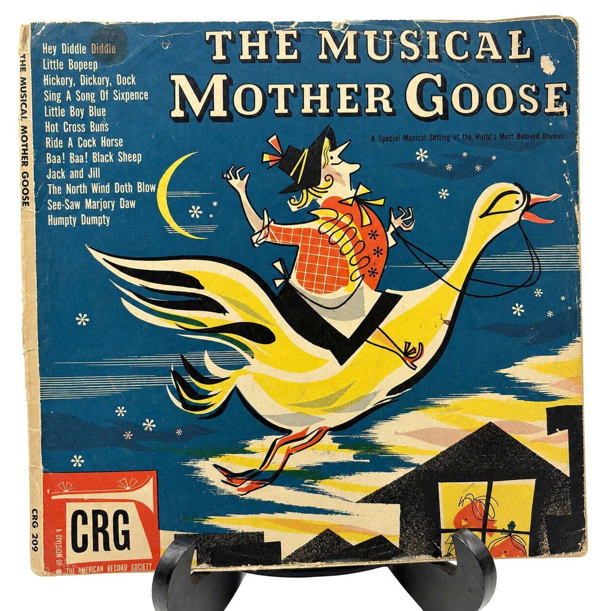 The Musical Mother Goose CRG 209 2x 10" 78 RPM Vinyl Record Set