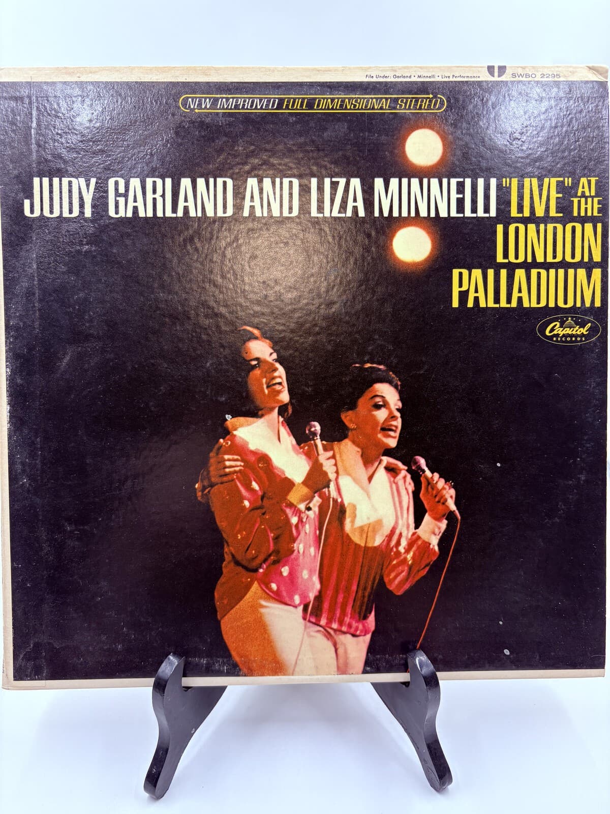 Judy Garland Liza Minnelli Live London Palladium 2LP SWBO 2295