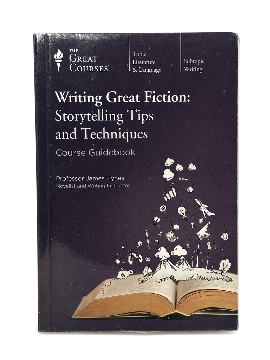 Writing Great Fiction James Hynes Great Courses 12 CDs + Guidebook