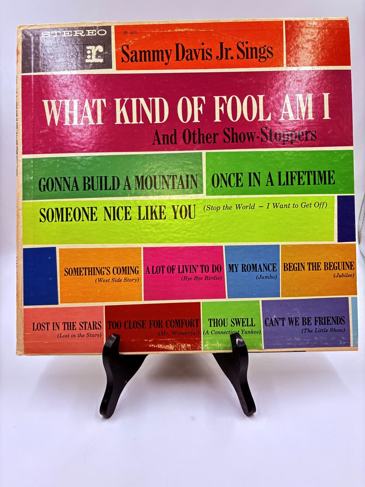 Sammy Davis Jr What Kind of Fool Am I & Other Show-Stoppers LP R9-6051 Stereo