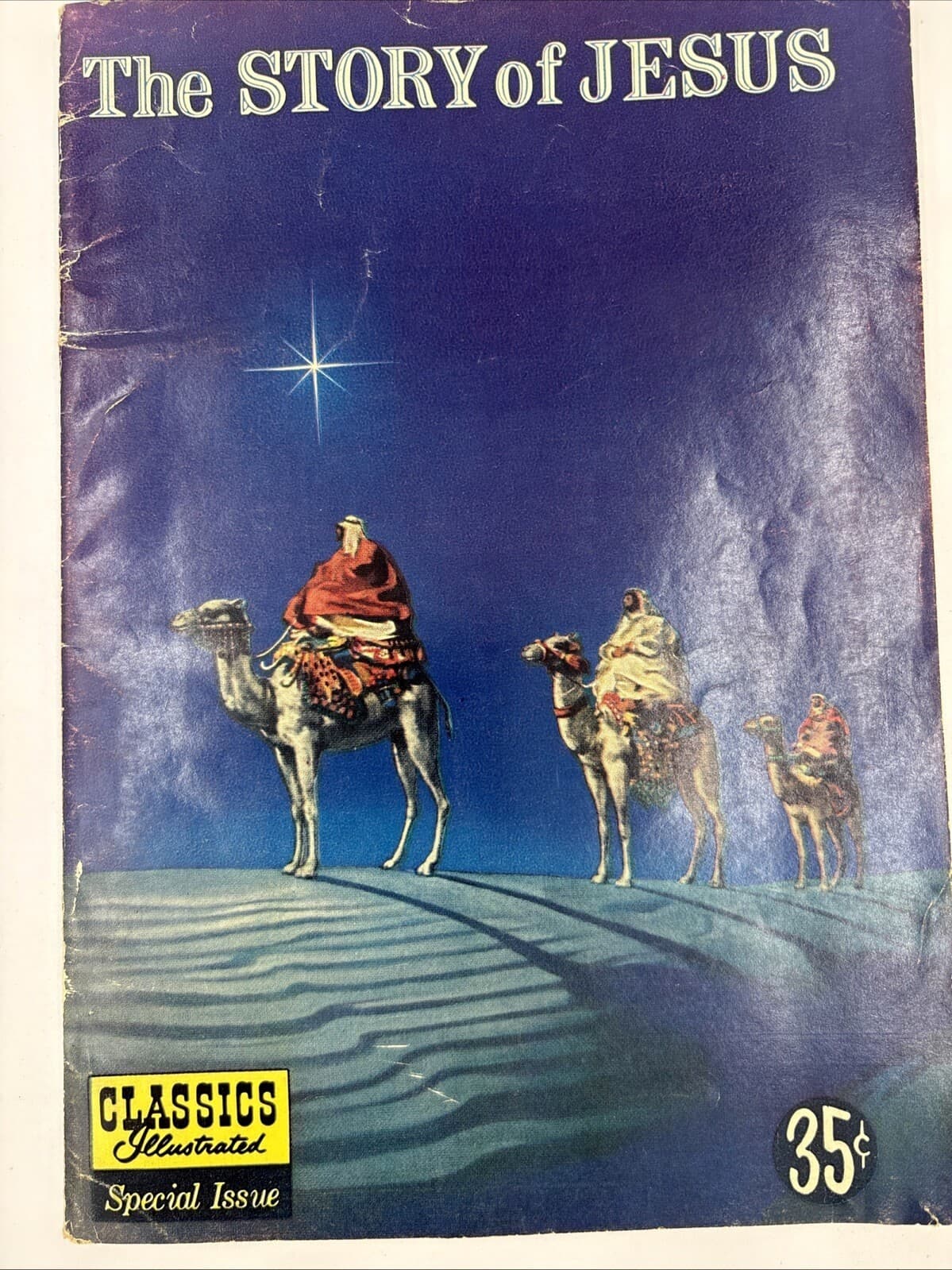 Classics Illustrated Special #129B The Story of Jesus 35¢ 3 Camels