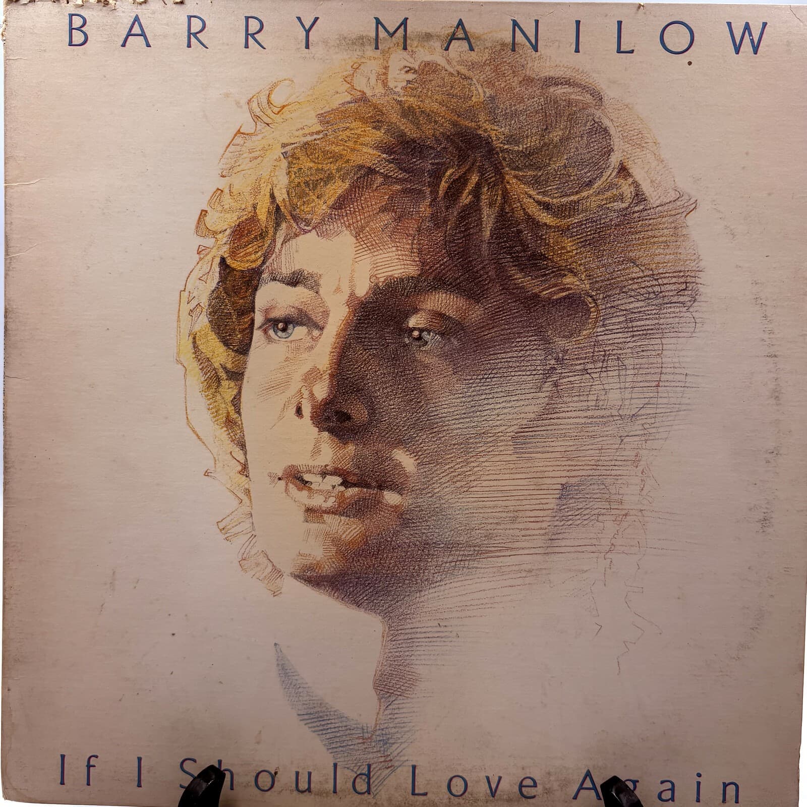 Barry Manilow If I Should Love Again LP Vinyl 1981 Arista AL 9573 CRC
