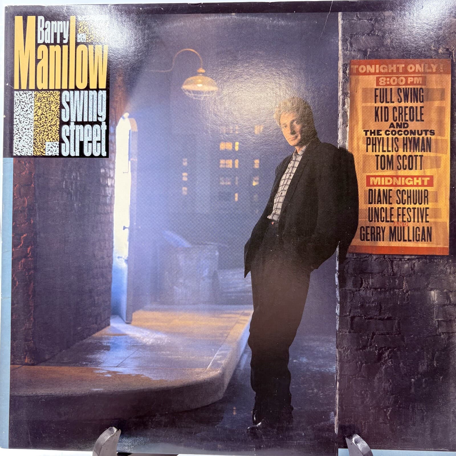 Barry Manilow Swing Street Vinyl LP 1987 Arista AL-8527