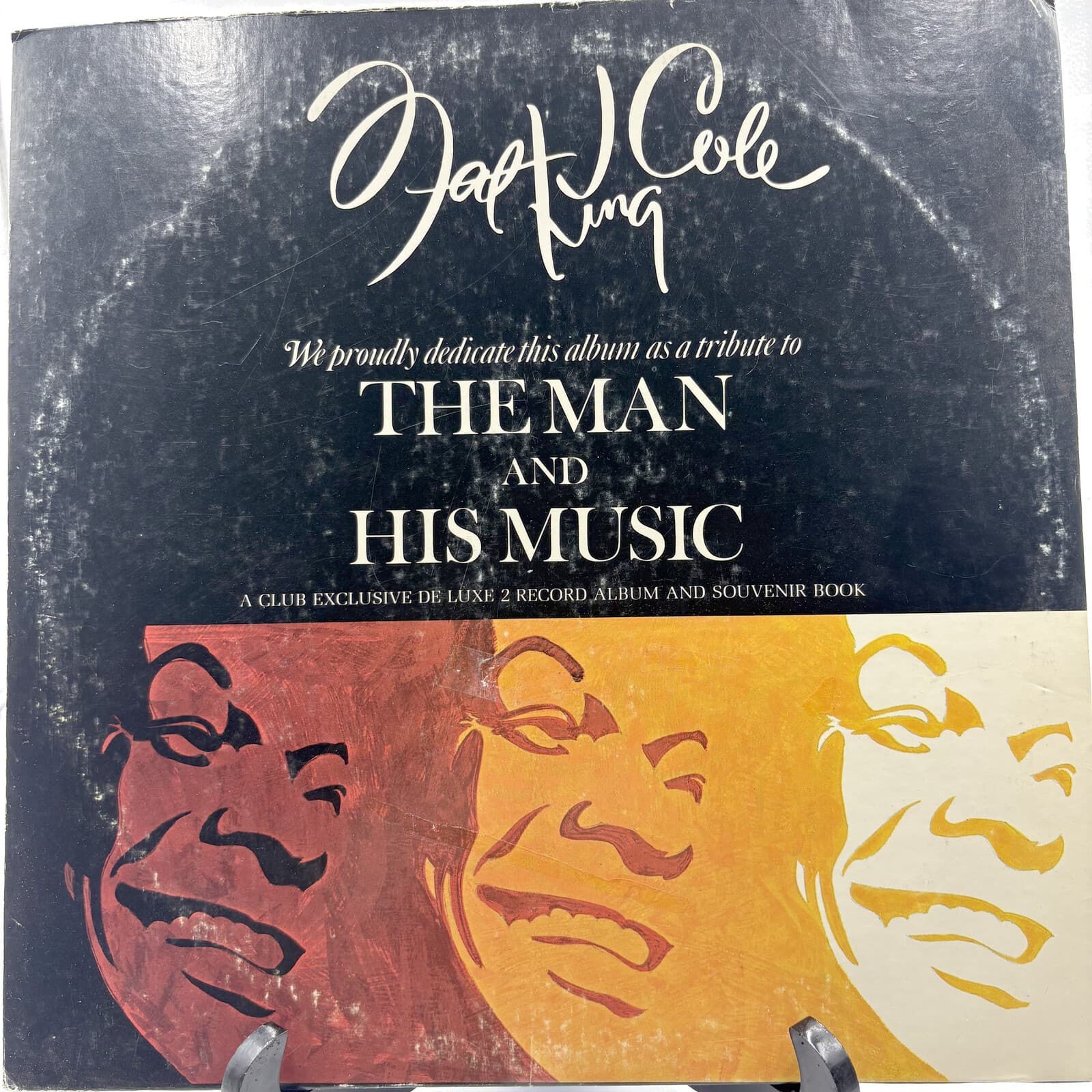 Nat King Cole The Man and His Music 2LP w/ Booklet Capitol SQBO-93741