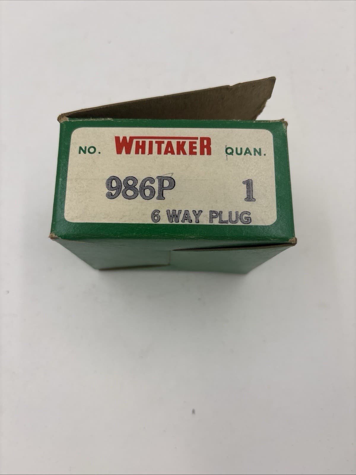 NEW GENUINE WHITAKER 986P 6 WAY PLUG
