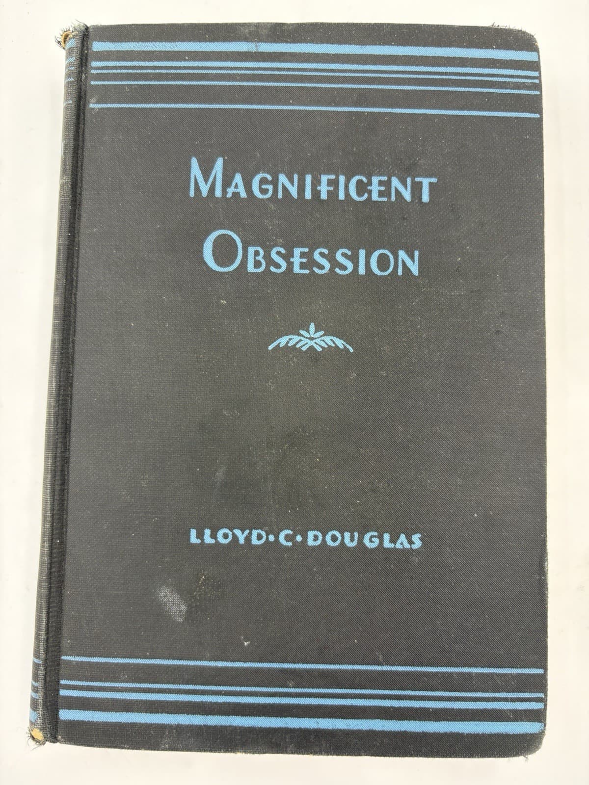 Vintage 1929 1st.edition Magnificent Obsession by Lloyd C. Douglas HC