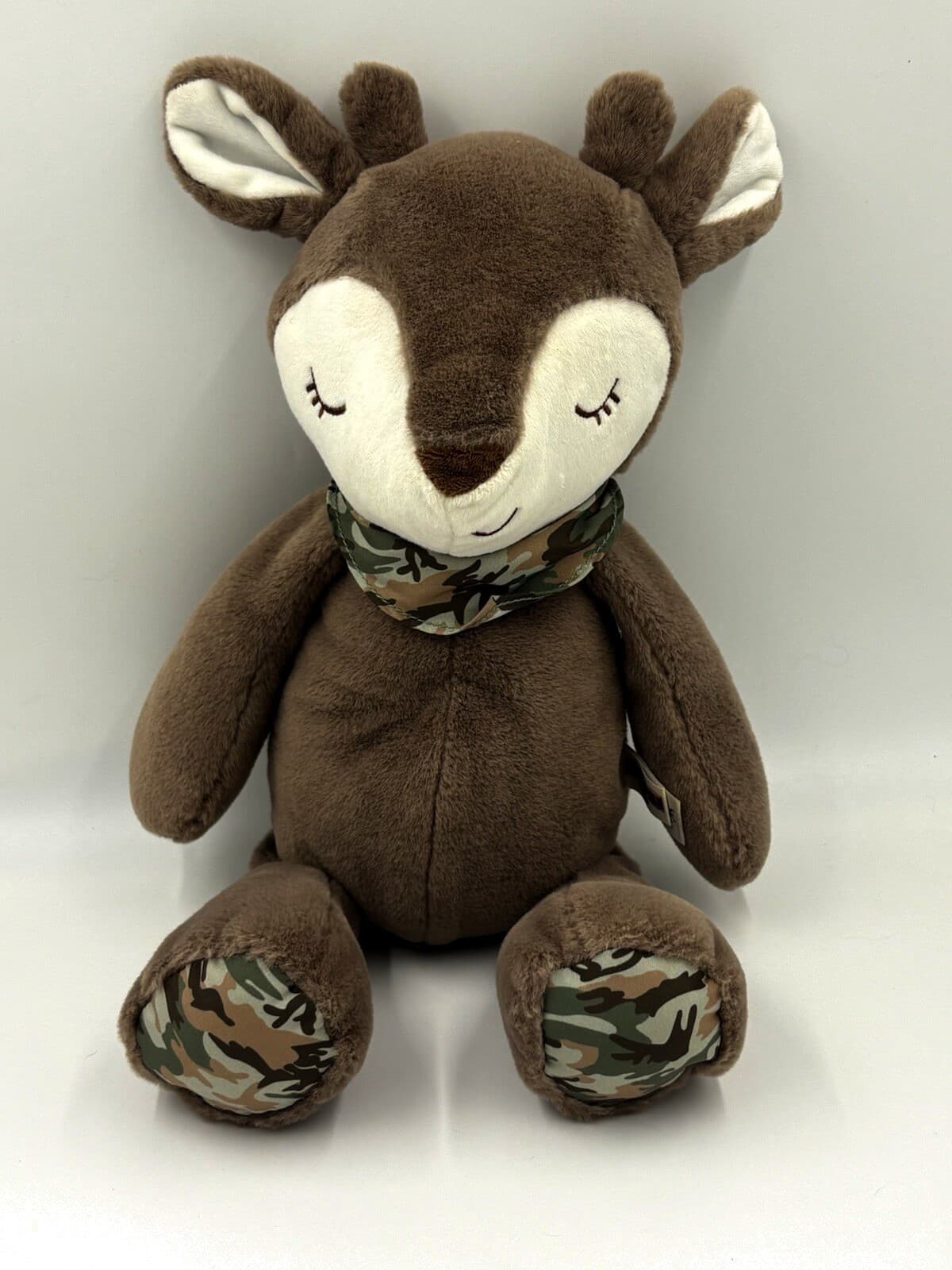 Bass Pro Shops Baby Sleeping Deer Fawn Plush Camo Lovey 15" 2022