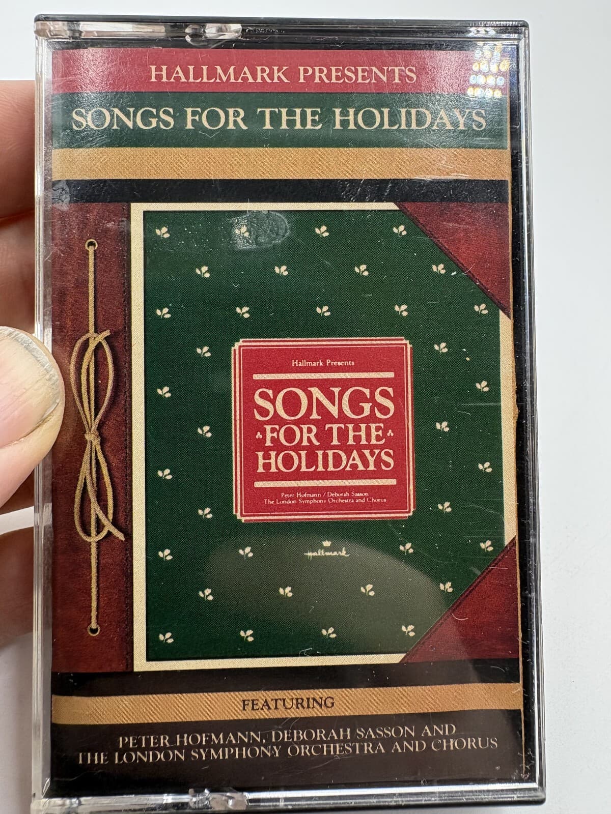 Hallmark Songs for the Holidays Cassette 1987 Hofmann Sasson London Symphony