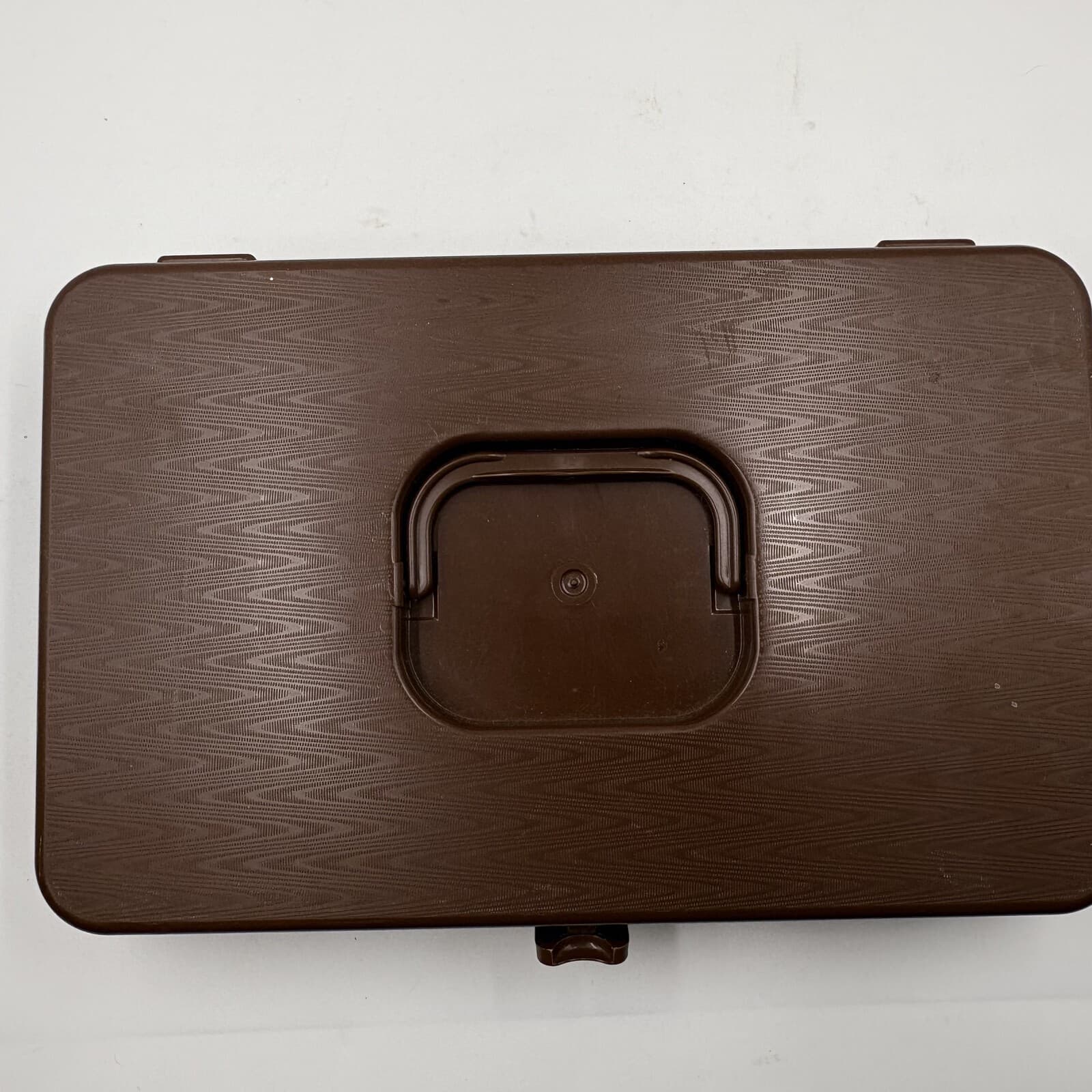 Vintage Wil-Hold Wilson Brown Plastic Sewing Thread Organizer Case