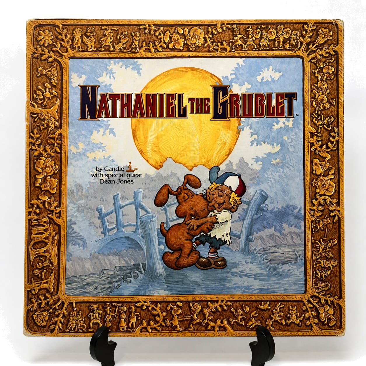 Nathaniel The Grublet Candle Dean Jones 1979 Birdwing LP BWR-2018 Comic