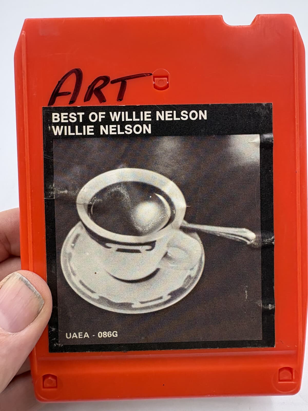 Willie Nelson Best of Willie Nelson 8-Track UA-EA 086G 1973 Untested