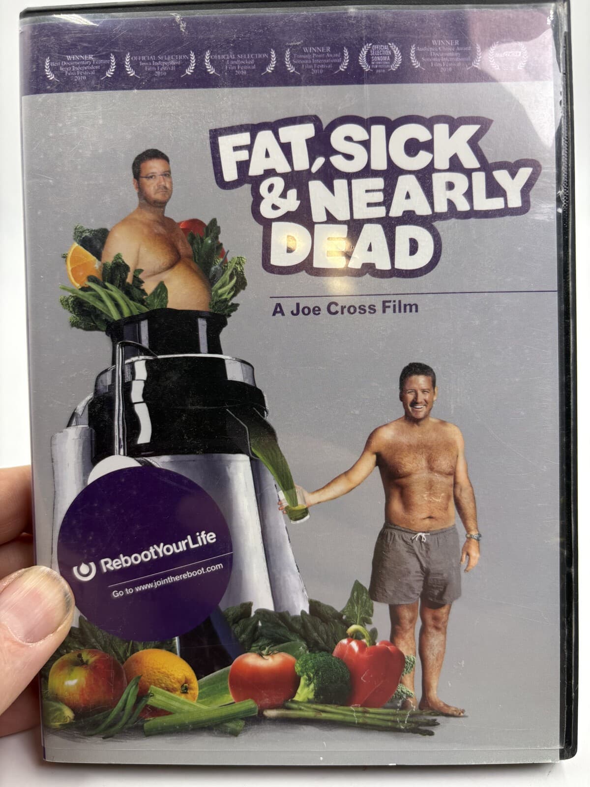 Fat, Sick & Nearly Dead DVD 2011 Joe Cross Documentary Reboot Media