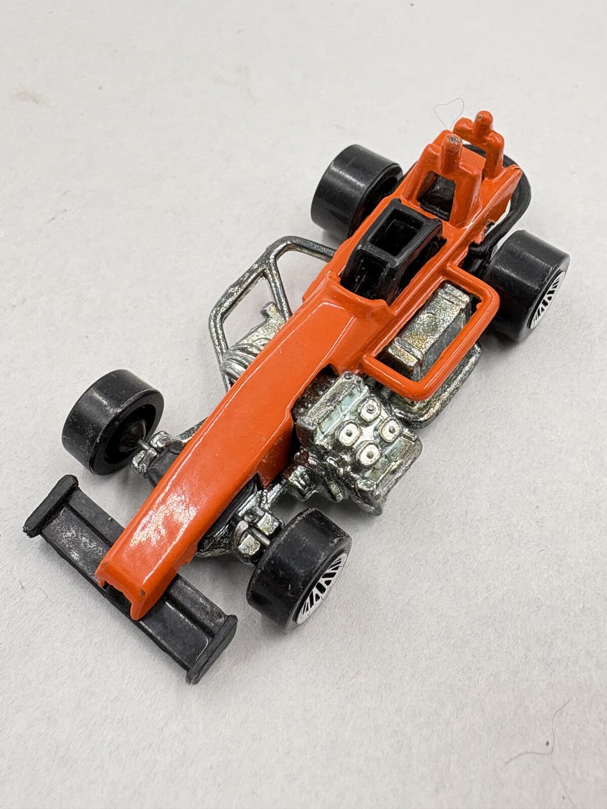 2001 Hot Wheels Super Modified #183 Orange 1:64 Diecast Race Car Loose