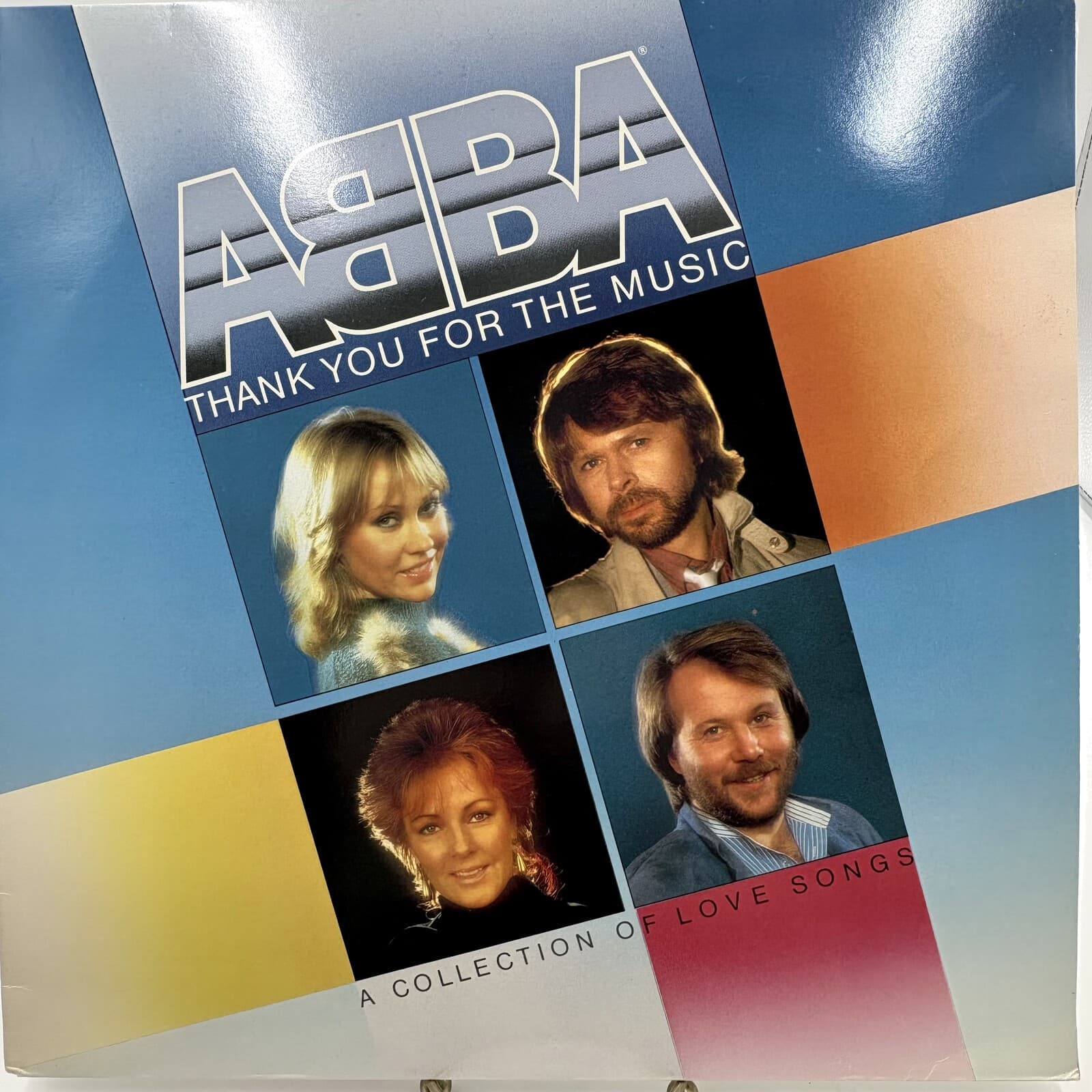 ABBA Thank You For The Music LP 1983 UK Epic EPC 10043 Vinyl Record
