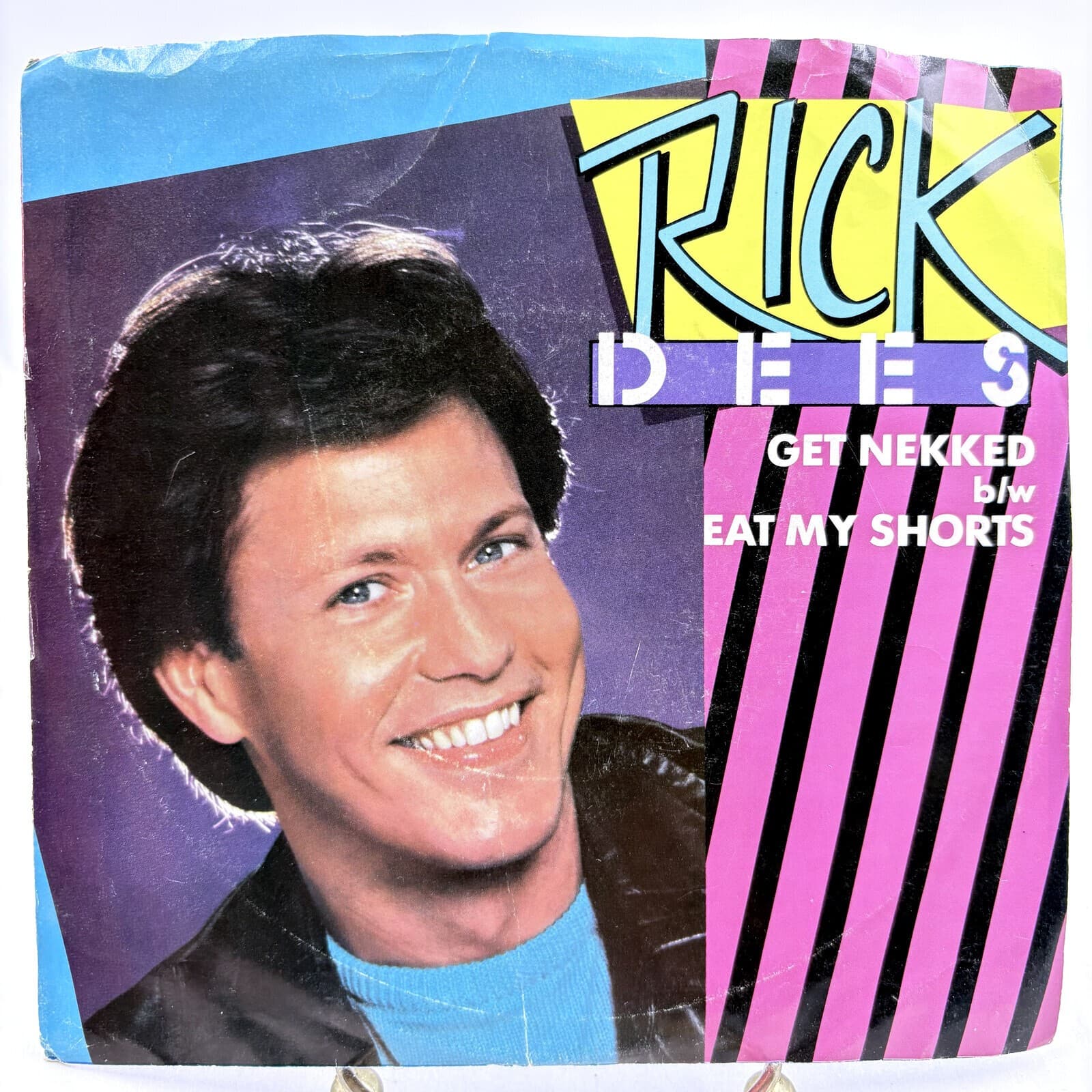 Rick Dees Get Nekked / Eat My Shorts 7" 45 RPM Promo Atlantic 1984