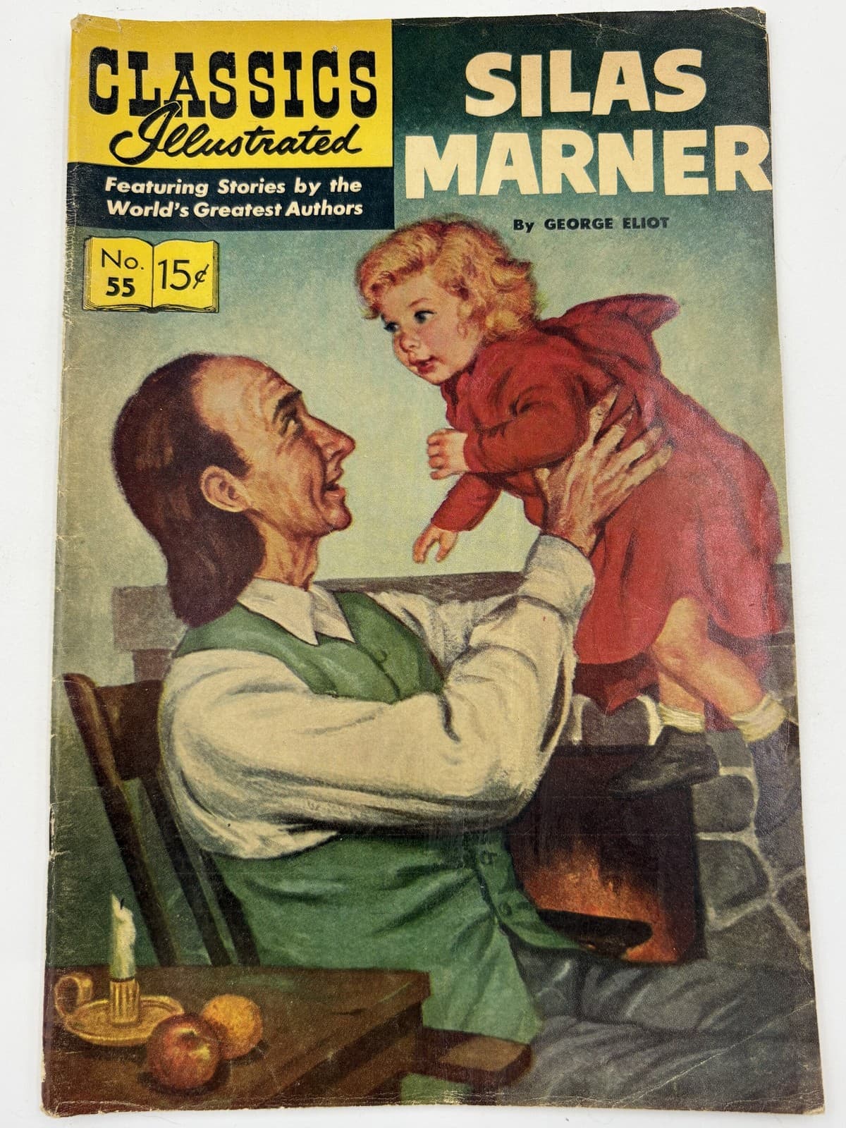 Classics Illustrated #55 Silas Marner 15c June 1965 Vintage Comic