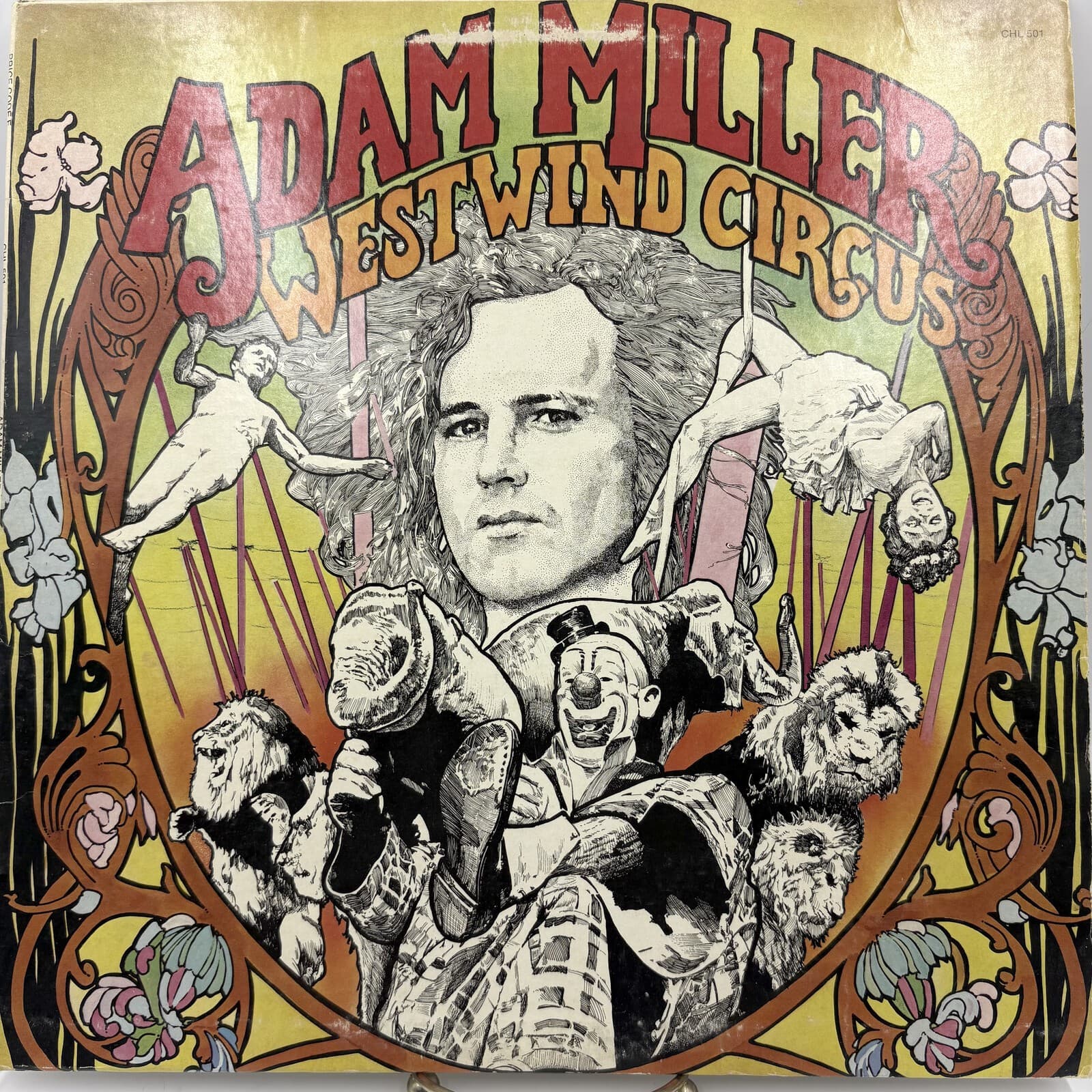 Adam Miller Westwind Circus LP 1974 Chelsea CHL 501 Vinyl Record