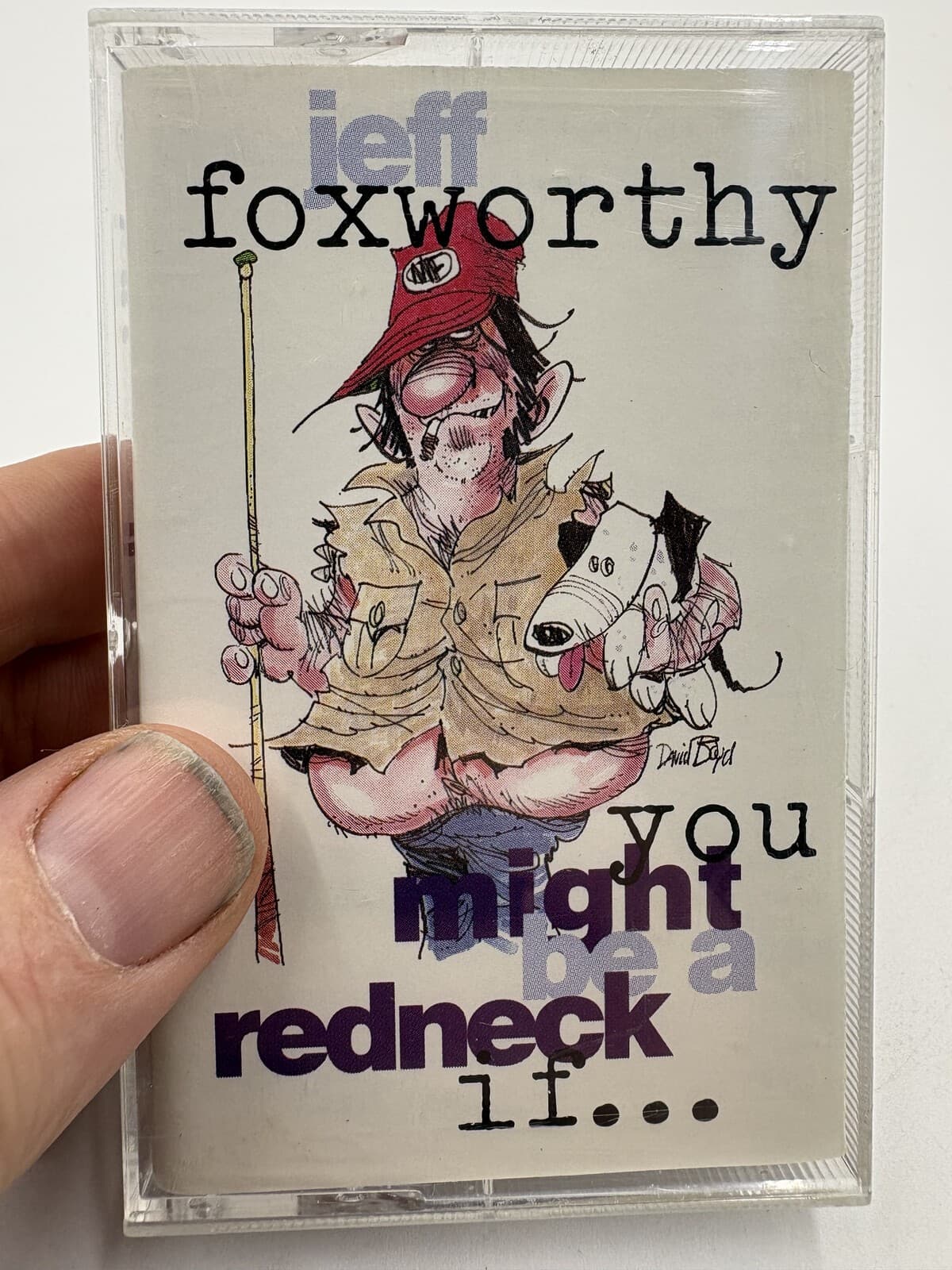 Jeff Foxworthy You Might Be a Redneck If Cassette 1993 Warner Bros 4-45314