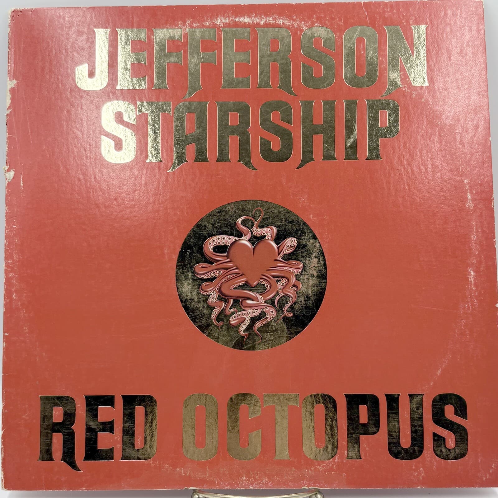 Jefferson Starship Red Octopus LP Vinyl 1975 Grunt BFL1-0999 w/ Inner